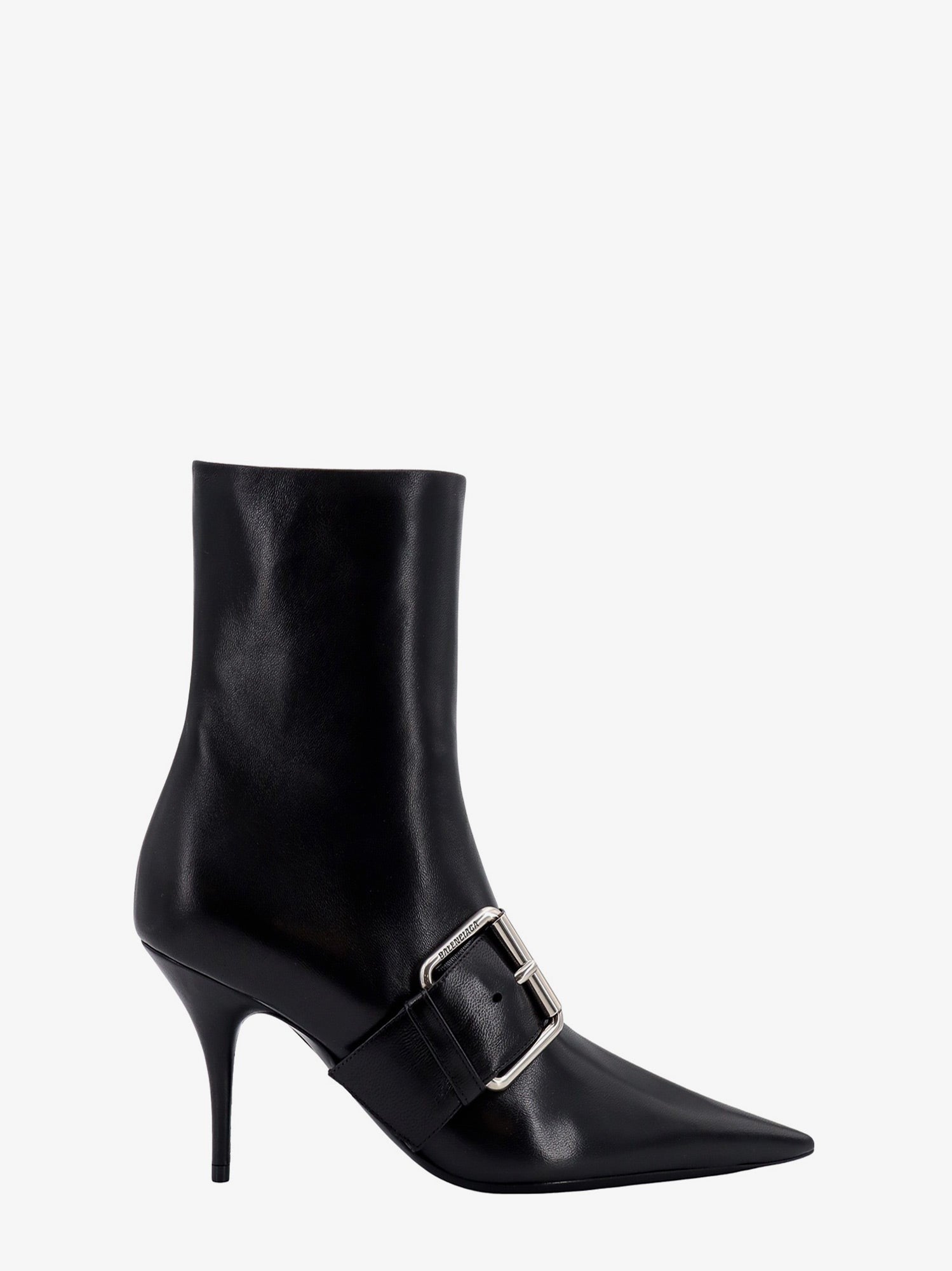 Balenciaga Ankelstøvletter i skinn med maksispennen