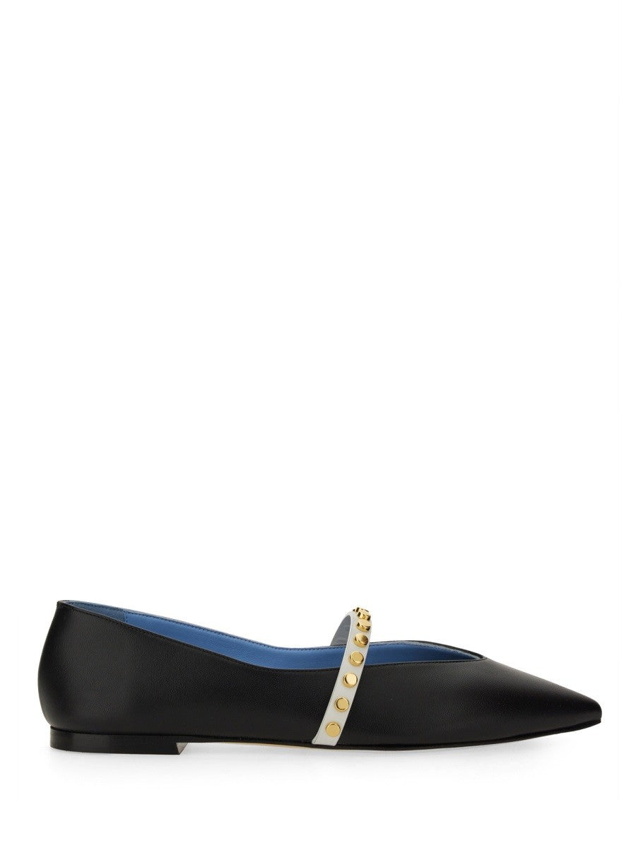 Alexander Mcqueen LEATHER BALLERINA