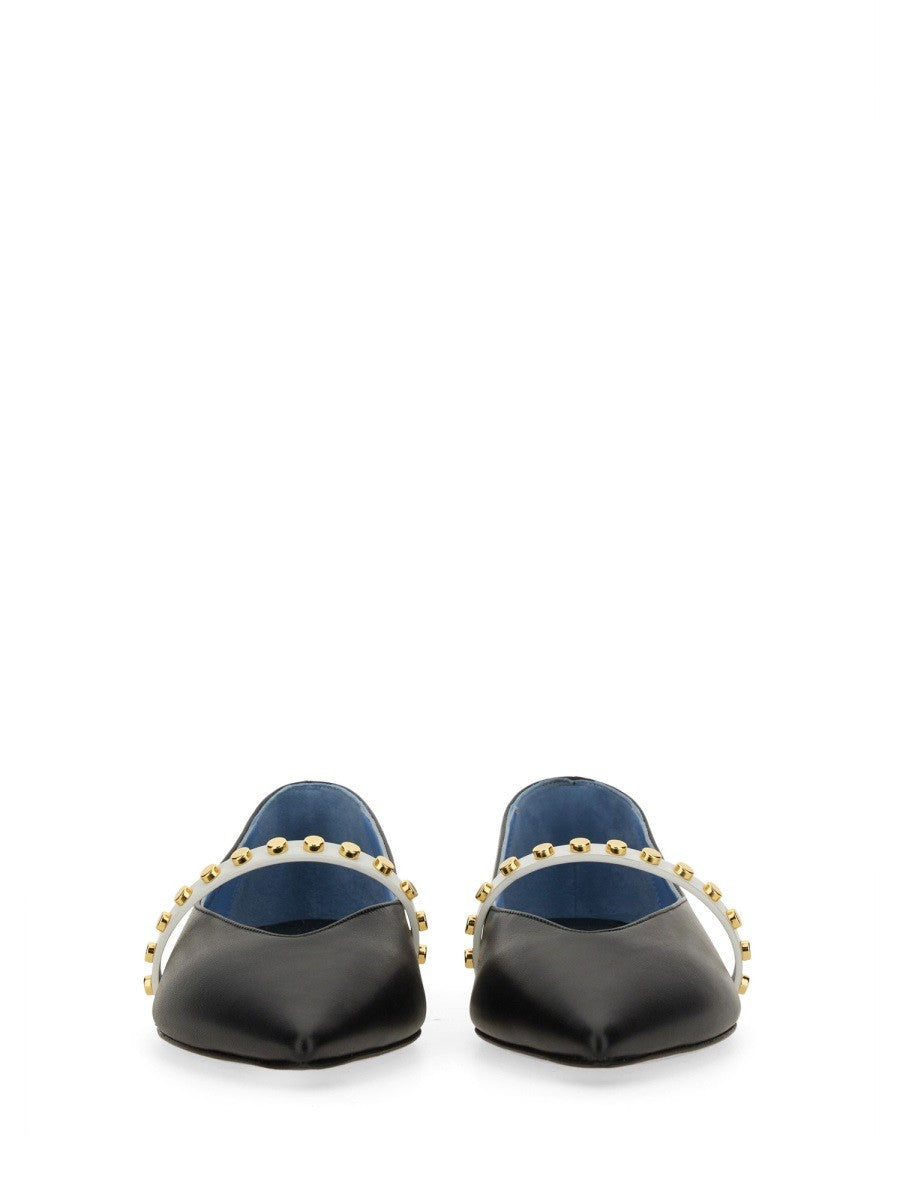 Alexander Mcqueen LEATHER BALLERINA