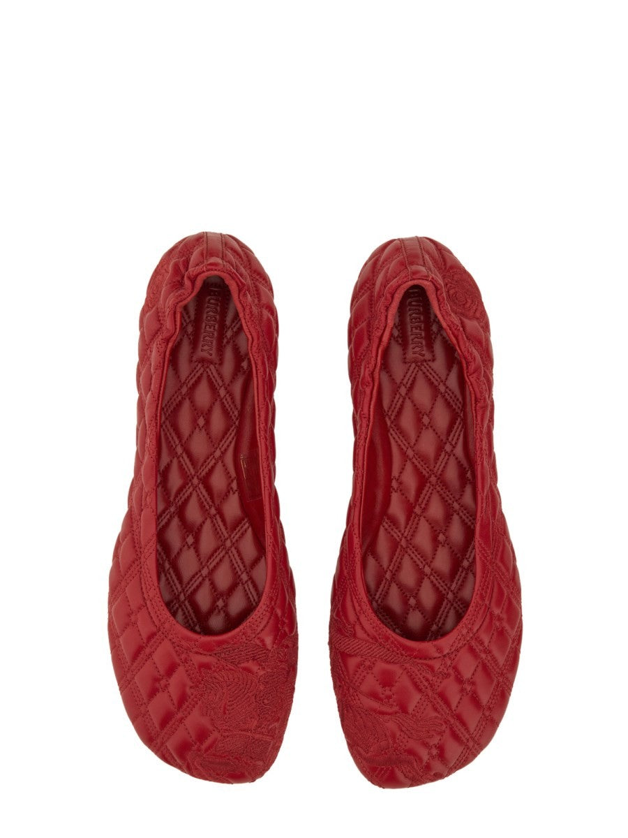 Burberry BALLERINE EN CUIR