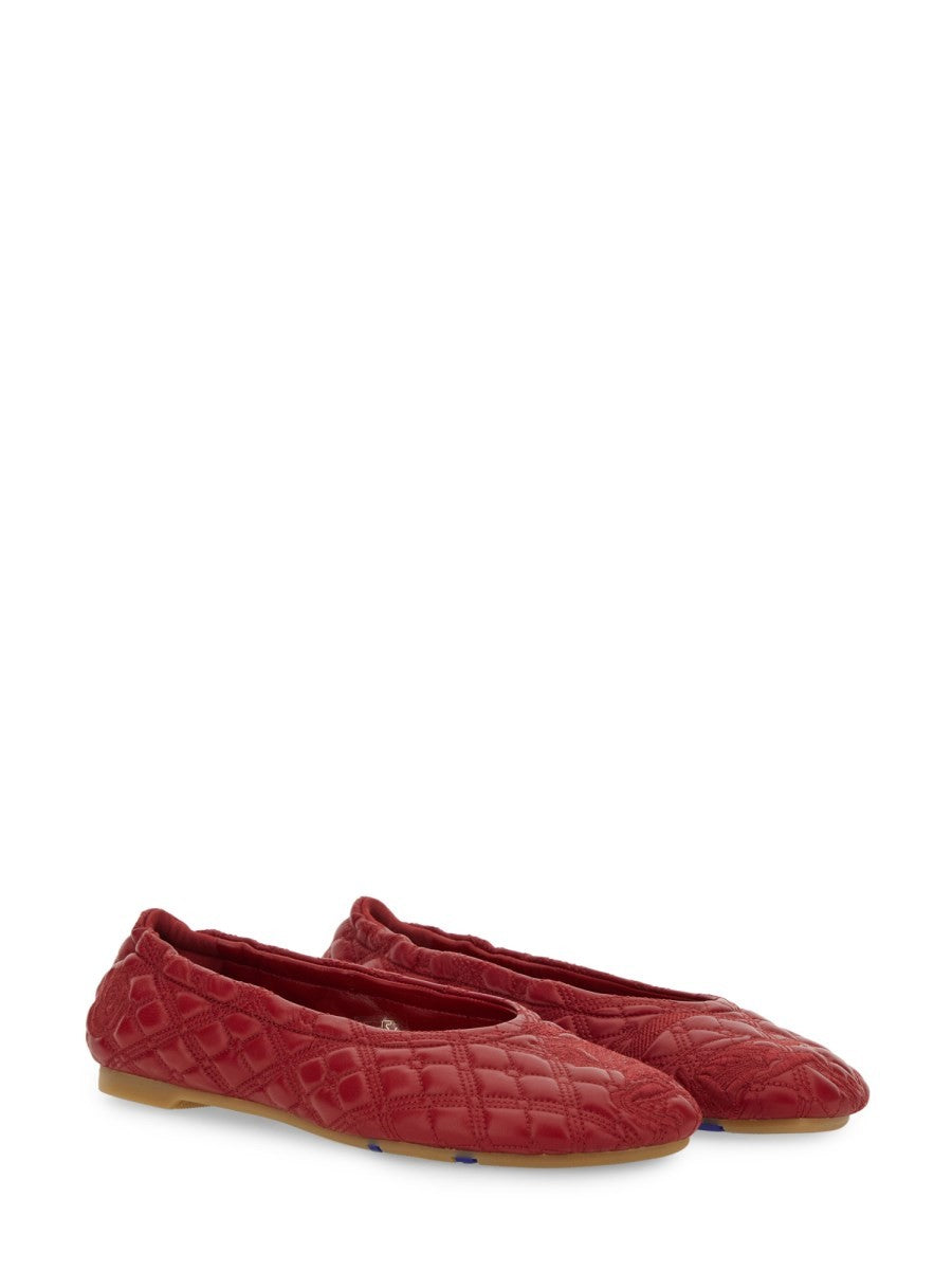 Burberry BALLERINE EN CUIR