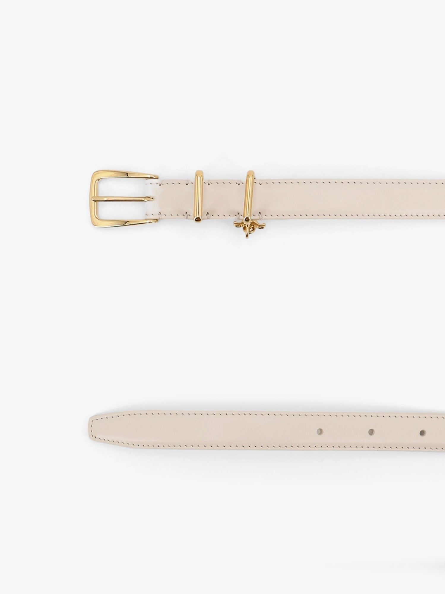 Celine Leather belt with Triomphe detail