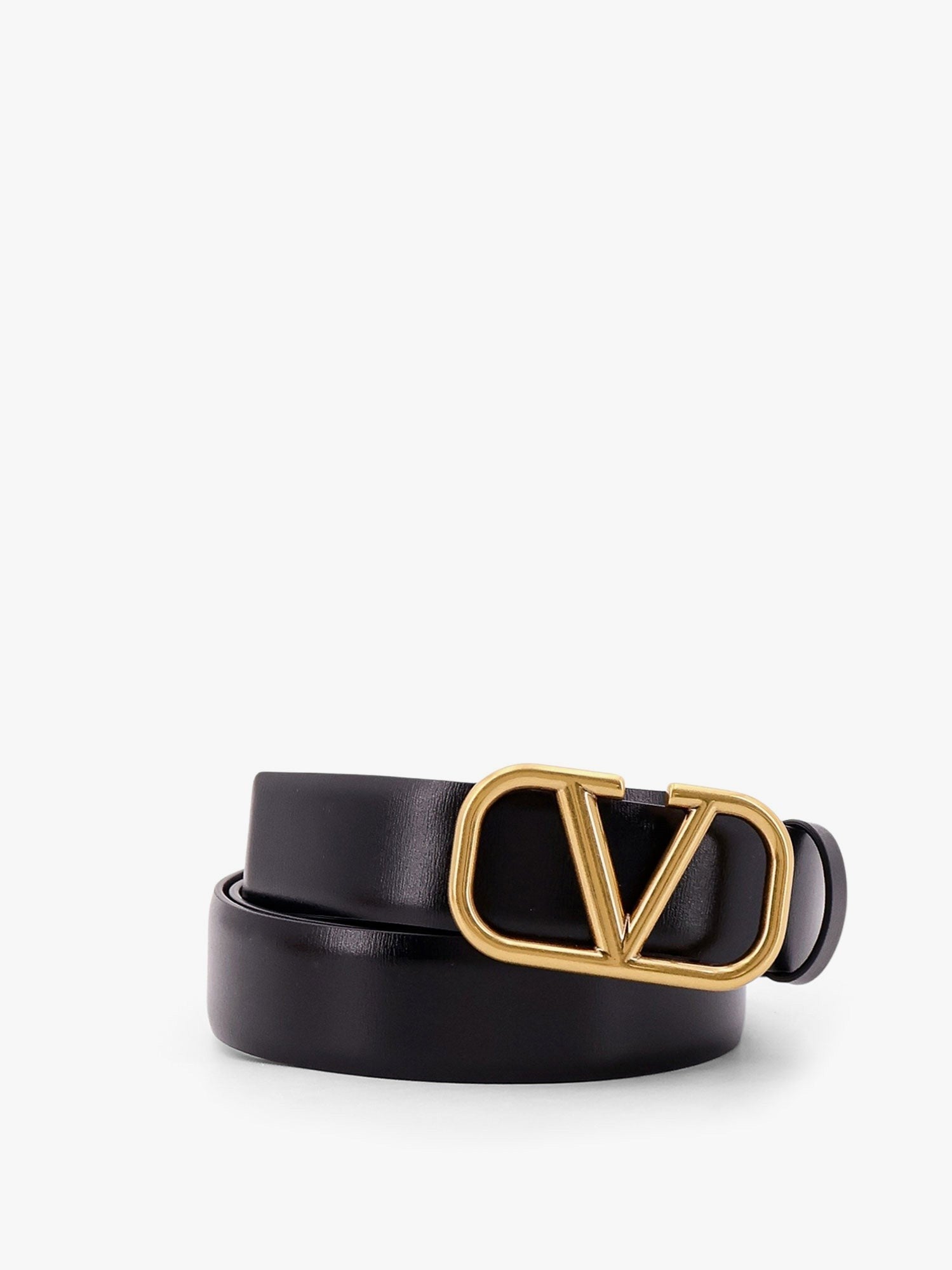 Valentino Garavani Curea de piele cu cataramă VLOGO Signature