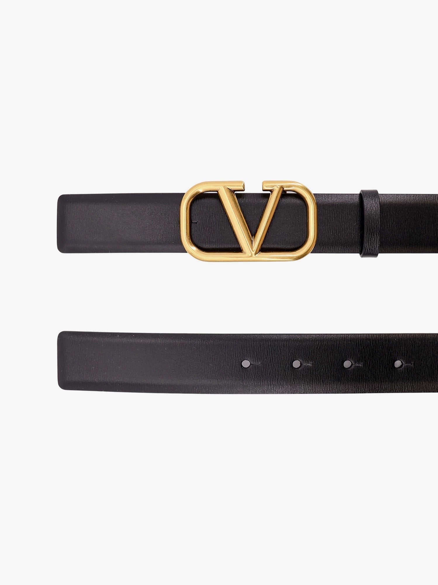 Valentino Garavani Curea de piele cu cataramă VLOGO Signature
