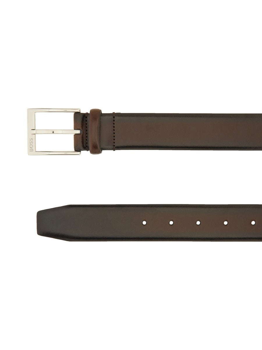Boss LEATHER BELT