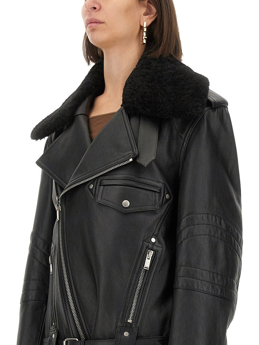 Saint Laurent LEATHER BIKER JACKET