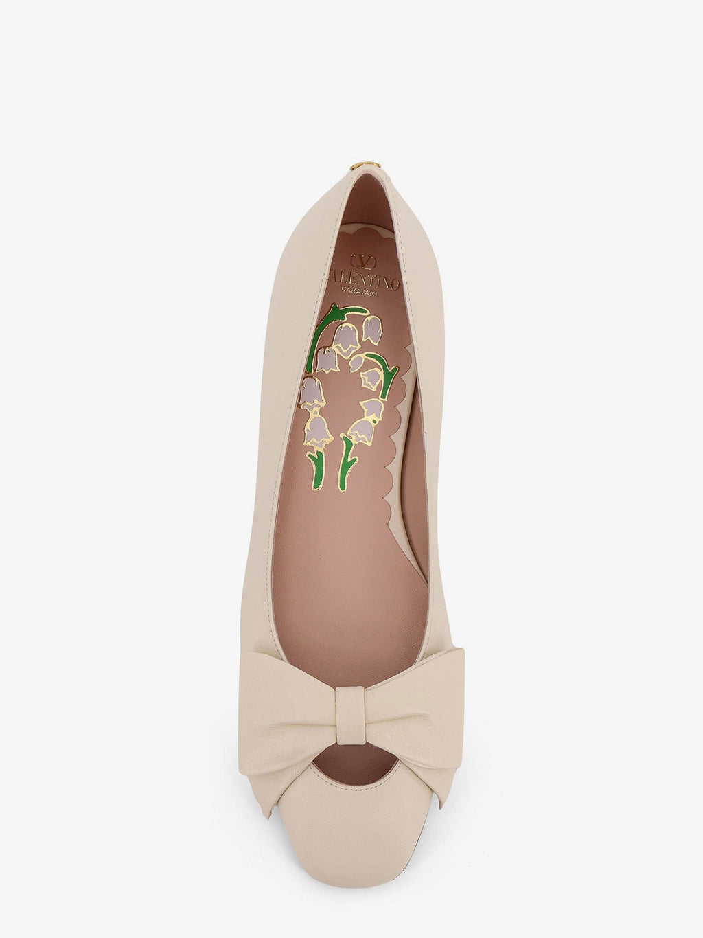 Valentino Garavani Leather Bowow ballerinas