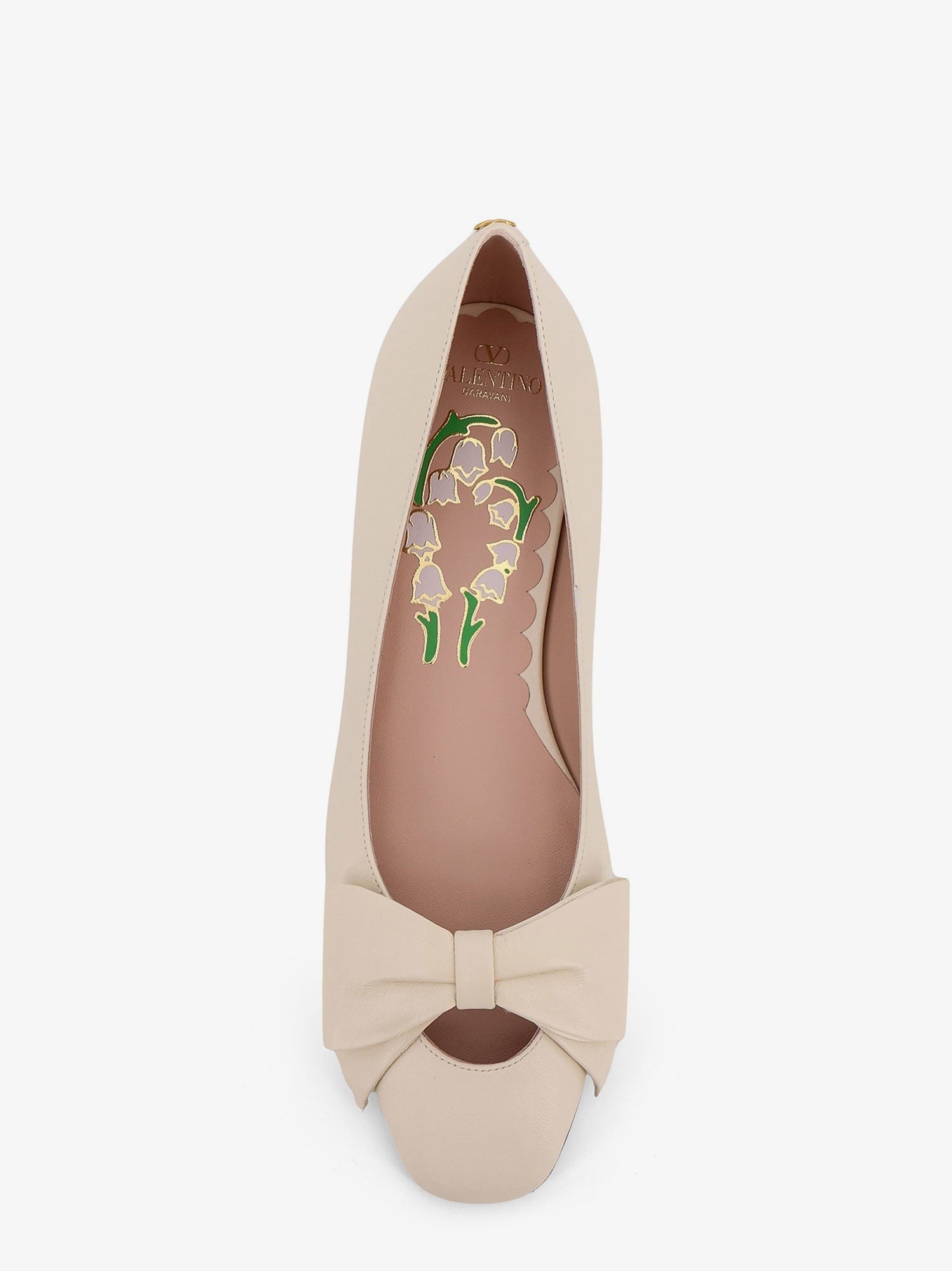 Valentino Garavani Leather Bowow ballerinas