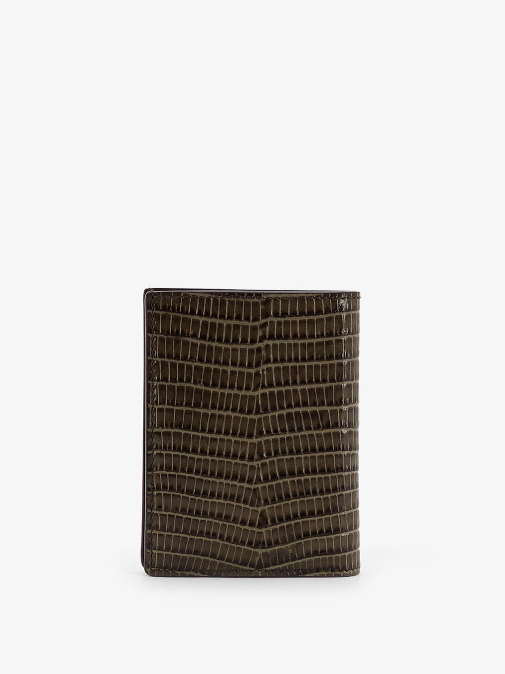 Tom Ford Porte-cartes en cuir effet croco