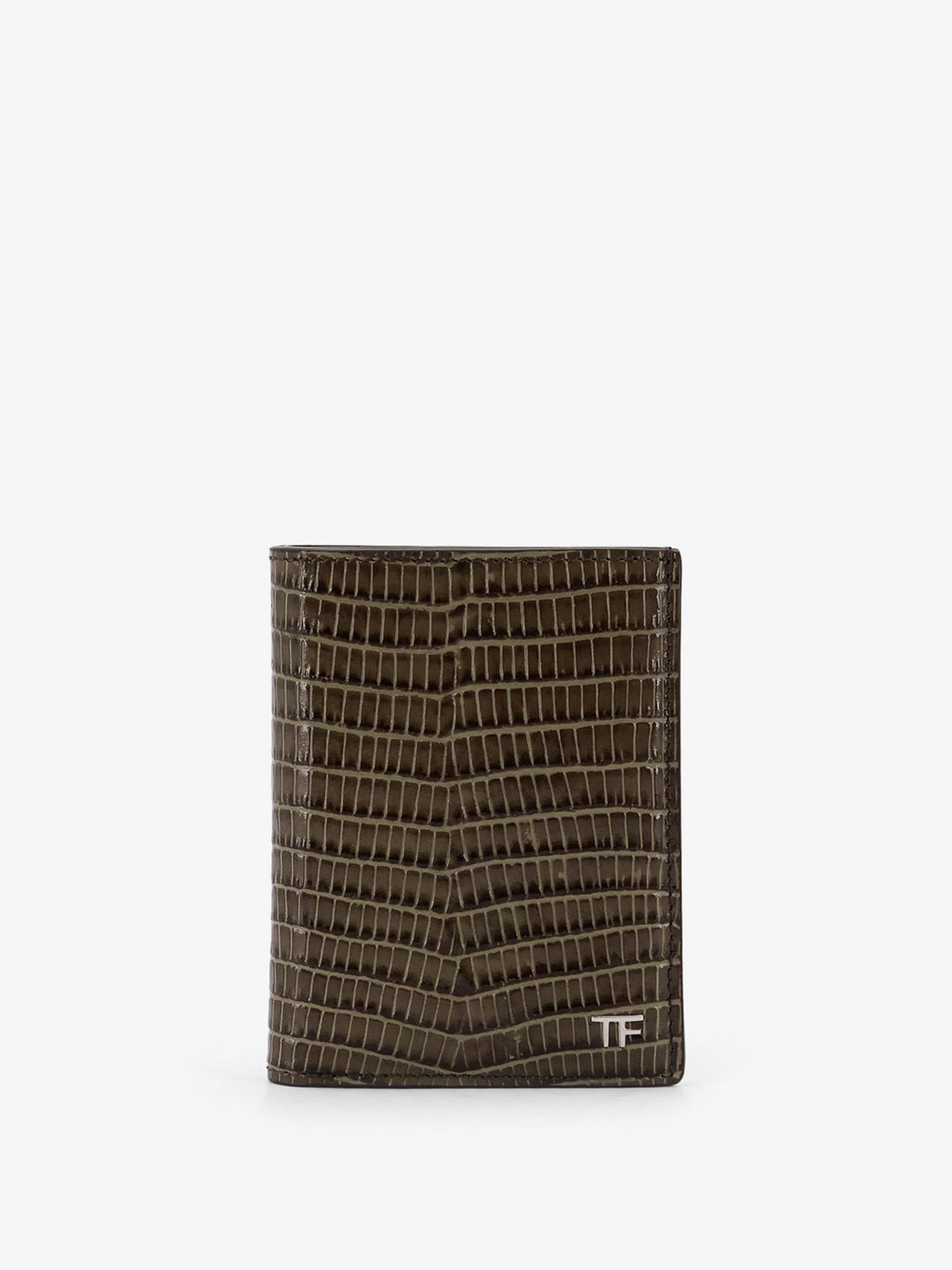 Tom Ford Porte-cartes en cuir effet croco