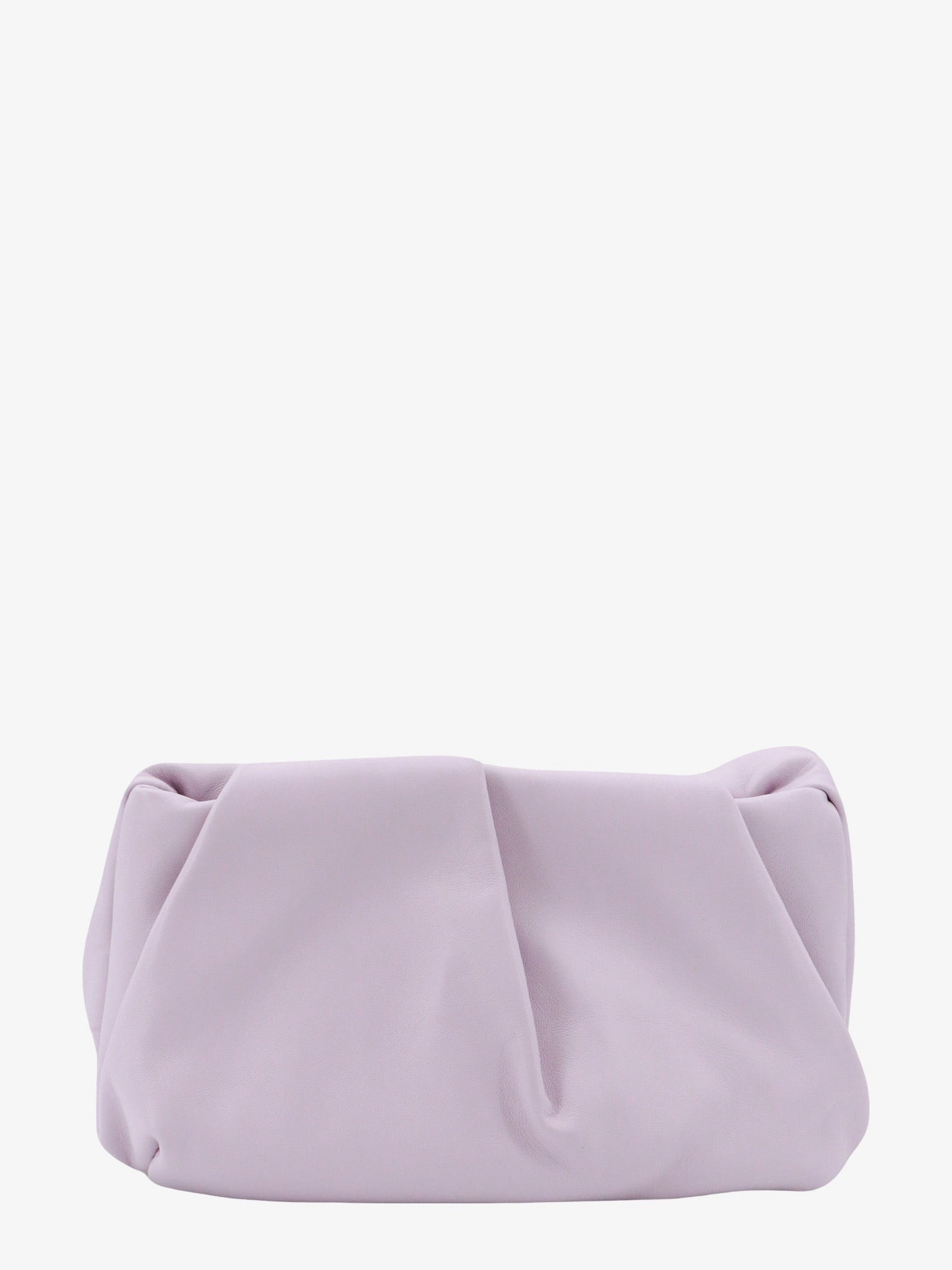 Burberry kožená clutch kabelka s přední růží