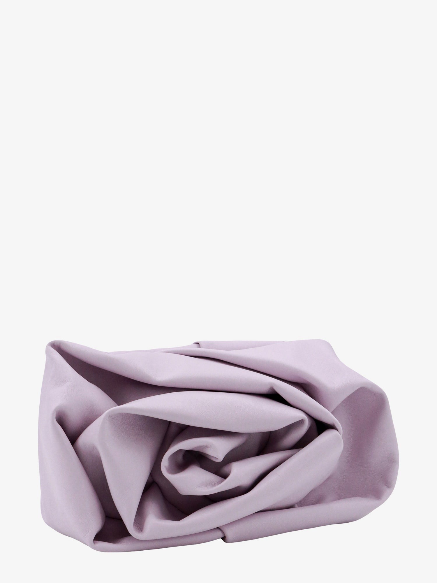 Burberry kožená clutch kabelka s přední růží