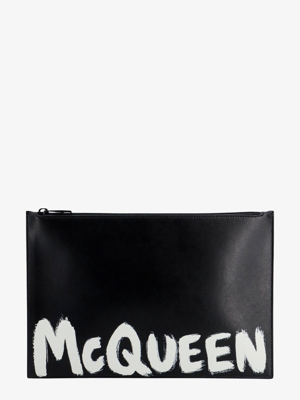 Alexander Mcqueen Odinis delninukas su mcqueen grafičių logotipu