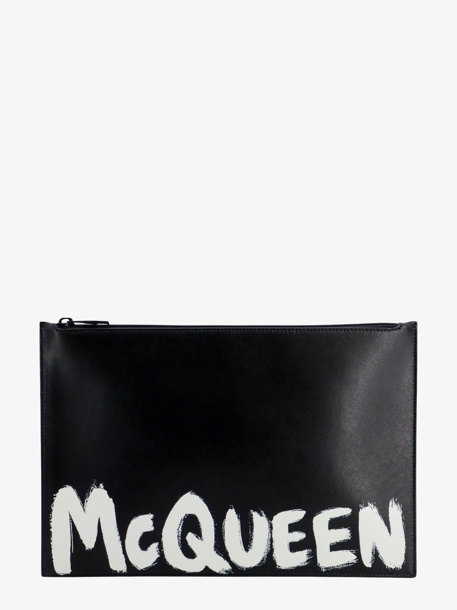 Alexander Mcqueen Odinis delninukas su mcqueen grafičių logotipu