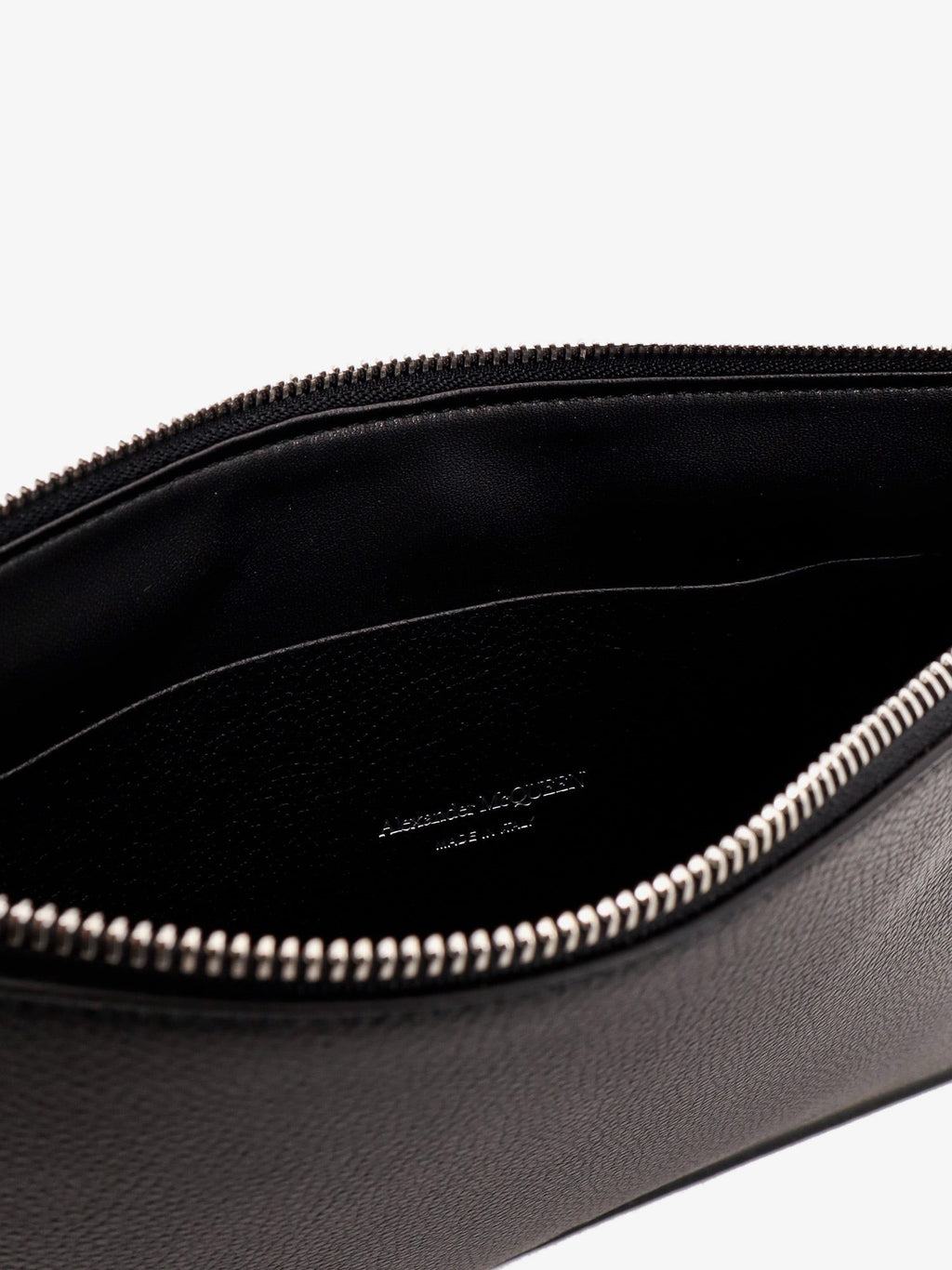 Alexander Mcqueen Odinis delninukas su mcqueen grafičių logotipu
