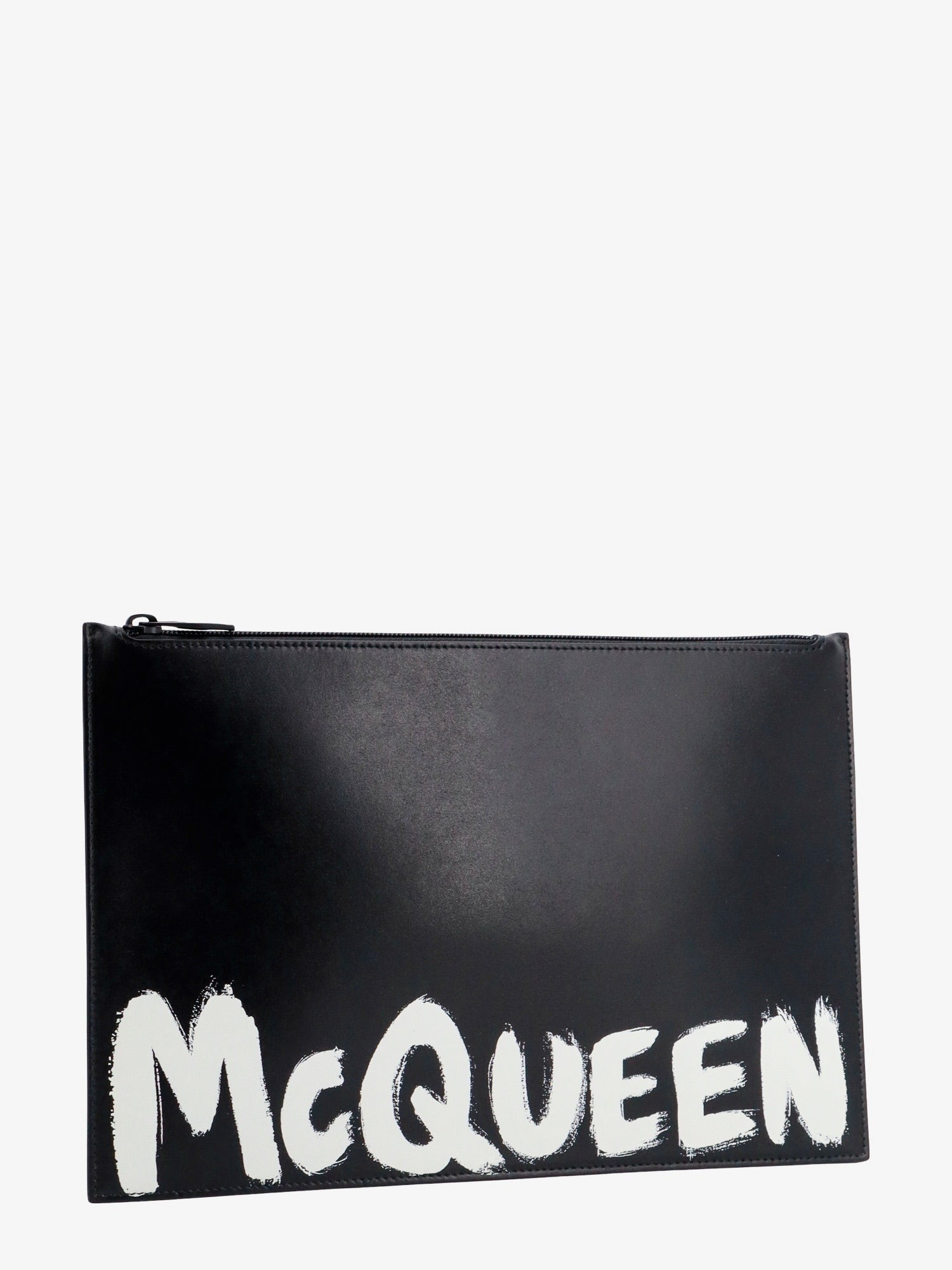 Alexander Mcqueen Odinis delninukas su mcqueen grafičių logotipu