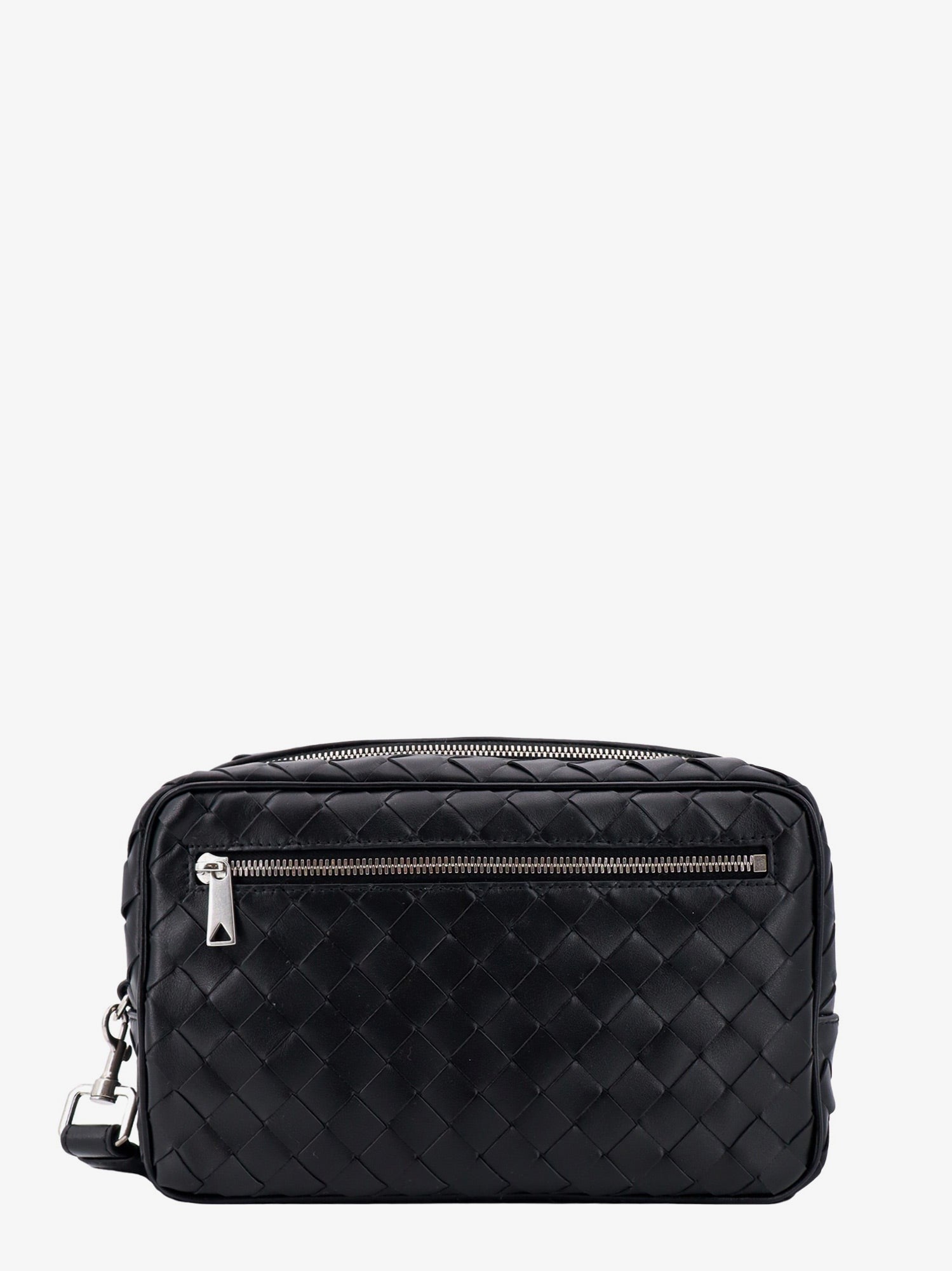 Bottega Veneta Leather clutch with woven effect