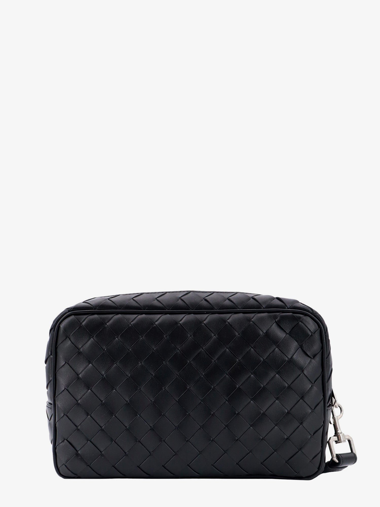 Bottega Veneta Leather clutch with woven effect