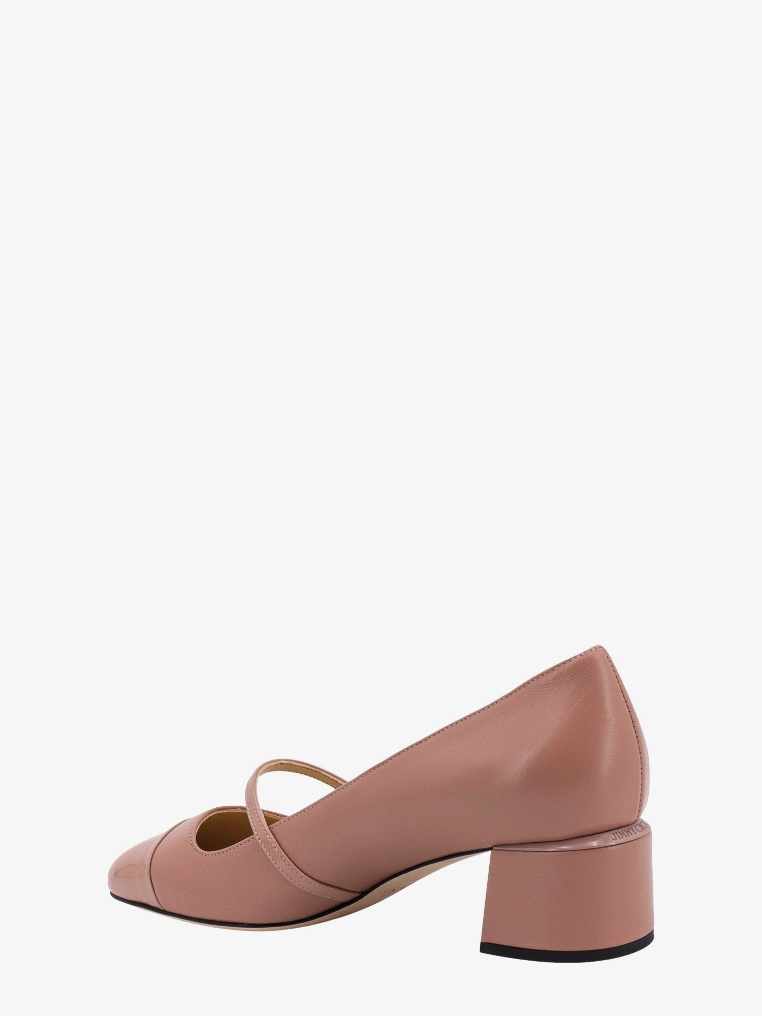 Jimmy Choo bőr dekoltált cipő gyöngy részlettel