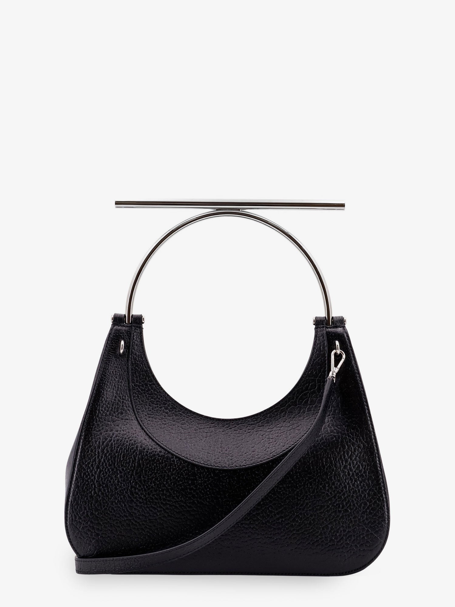 Alexander Mcqueen Odinė rankinė su priekiniu logotipu