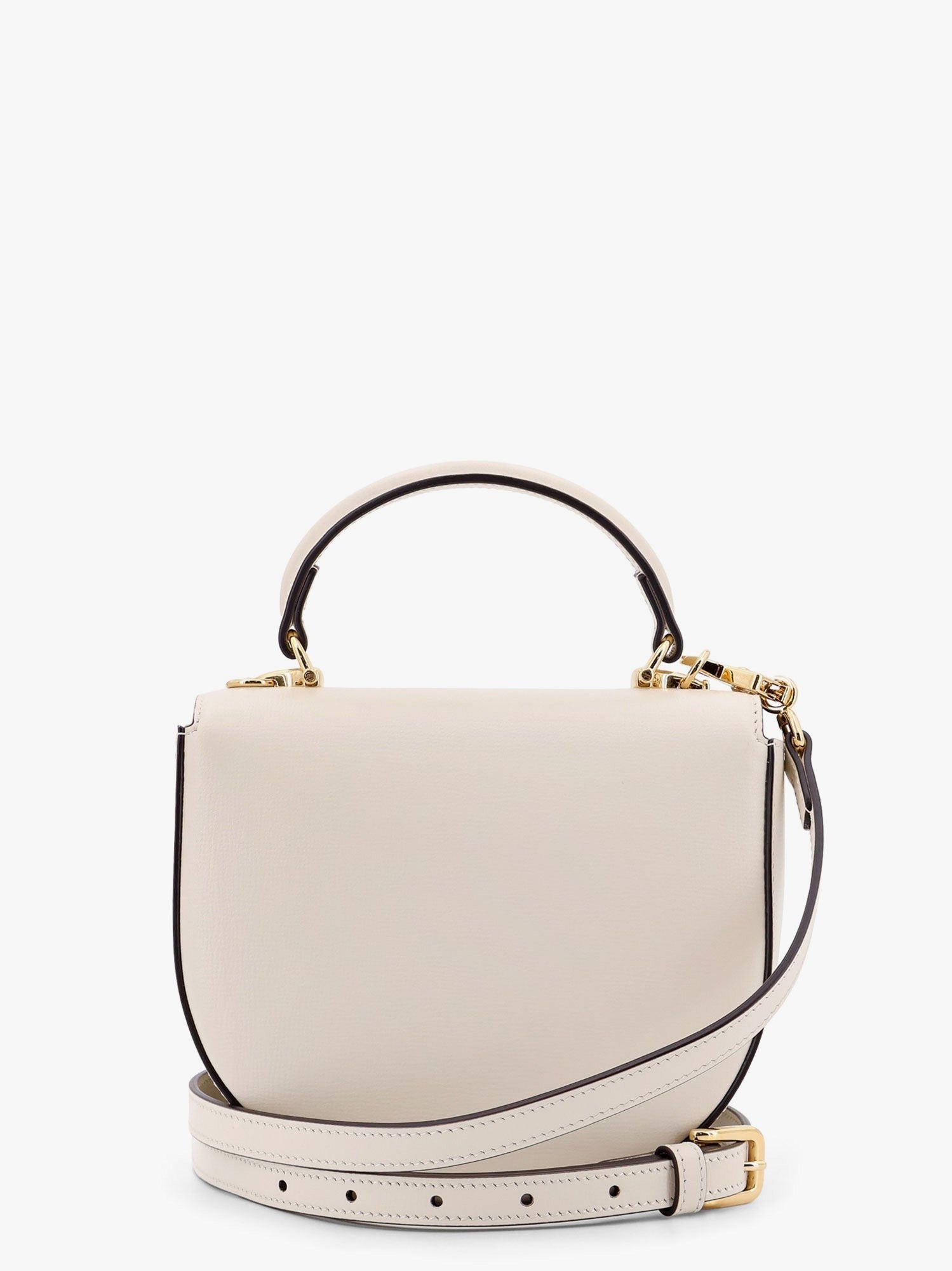 Gucci Leather handbag with horsebit detail on the front