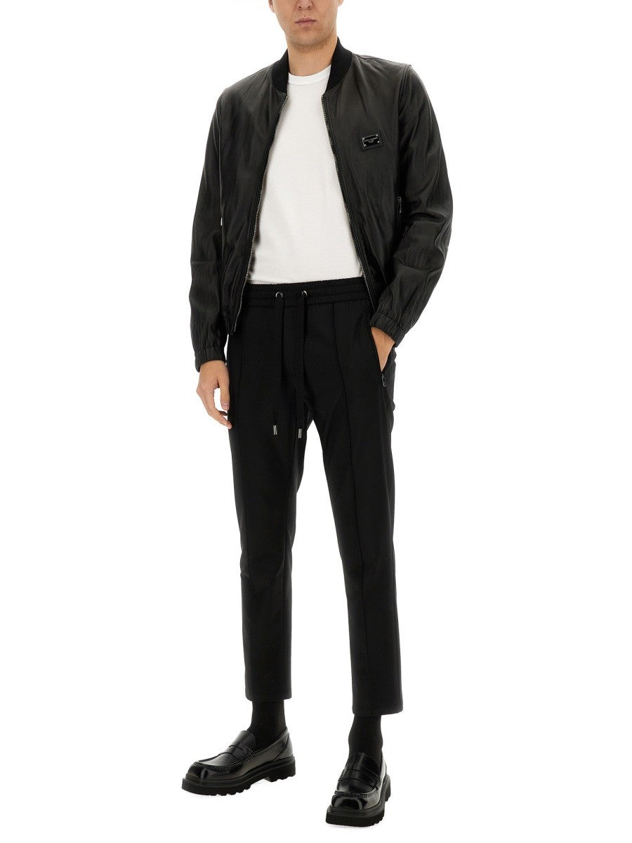 Dolce & Gabbana LEDERJACKE