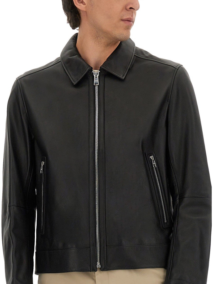 Boss LEATHER JACKET