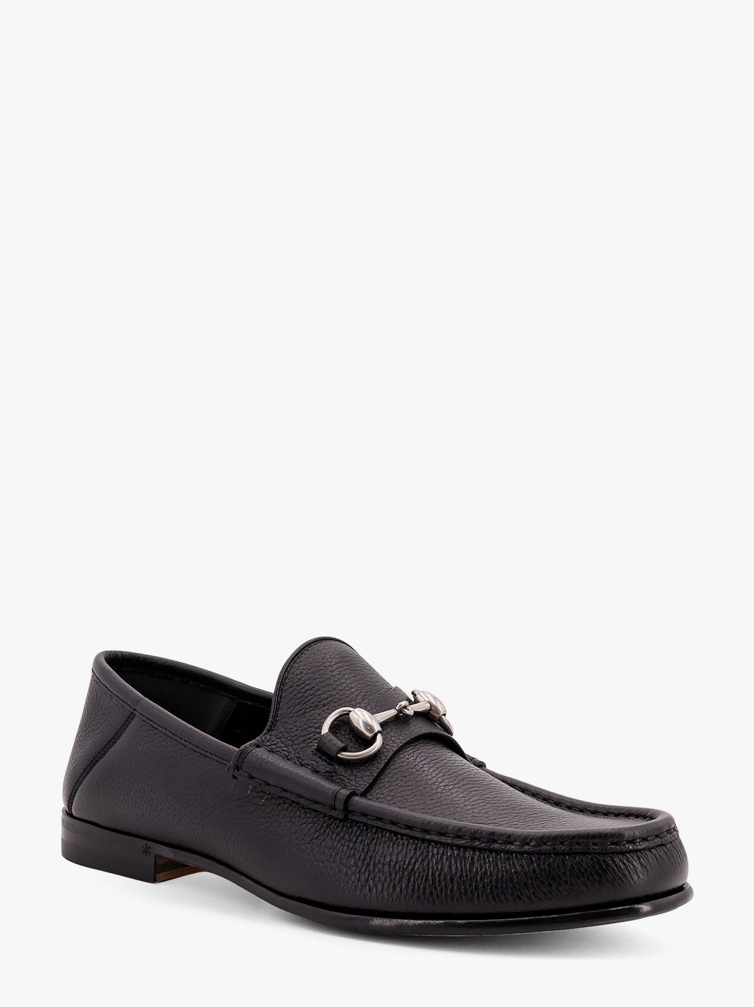 Gucci Leather loafer with iconic horsebit
