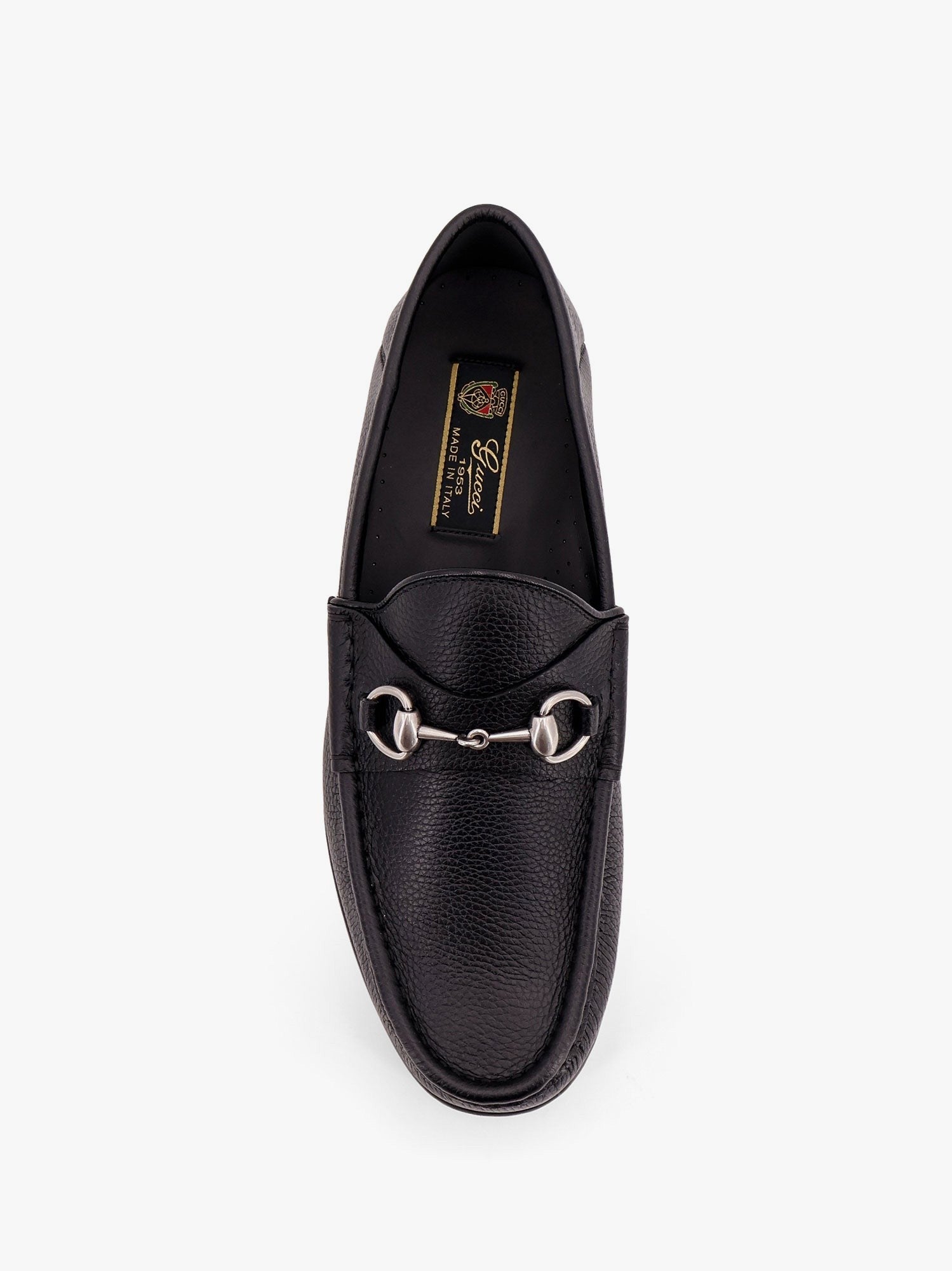 Gucci Leather loafer with iconic horsebit