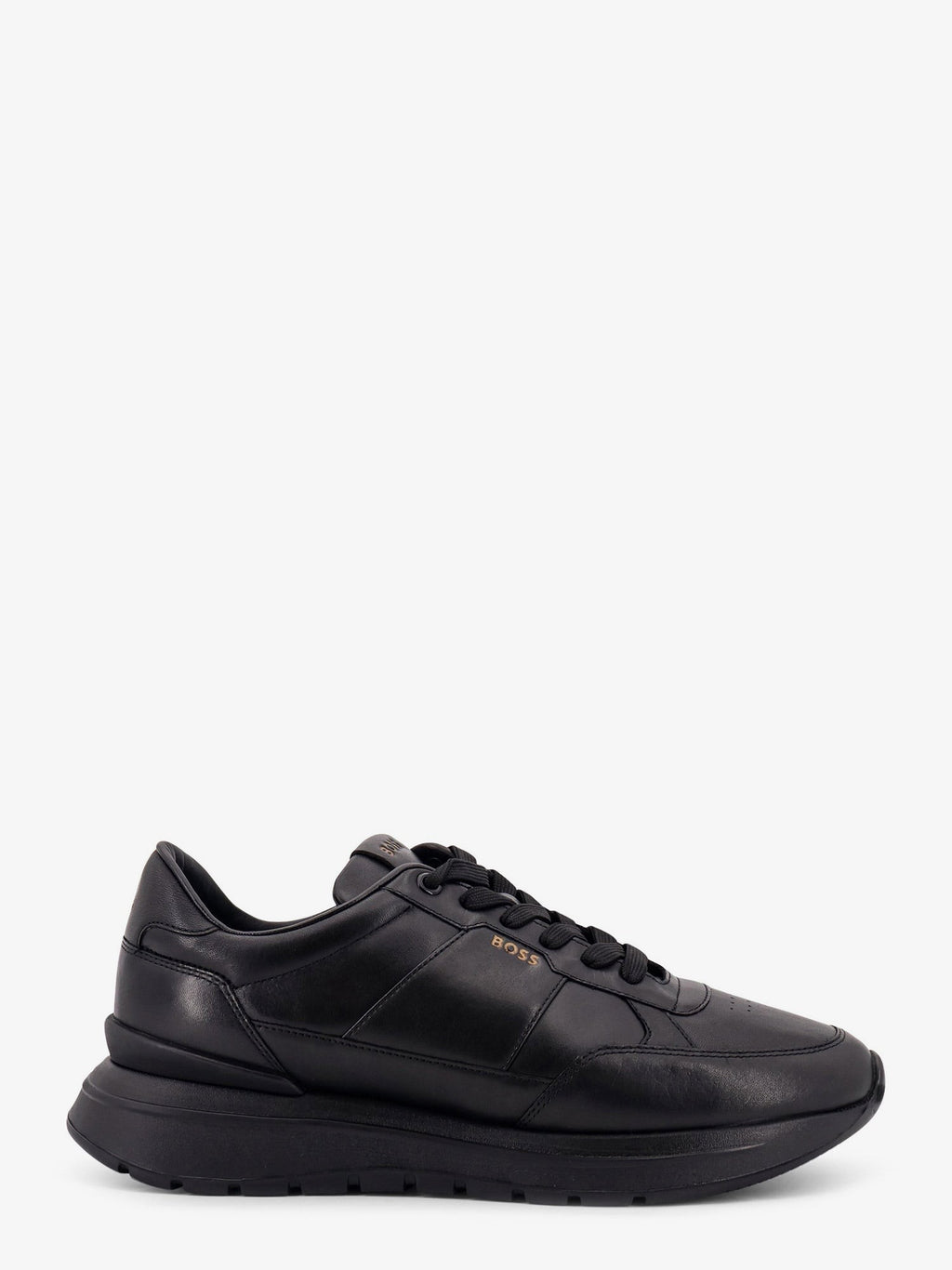 Boss Leder-Low-Top-Sneaker