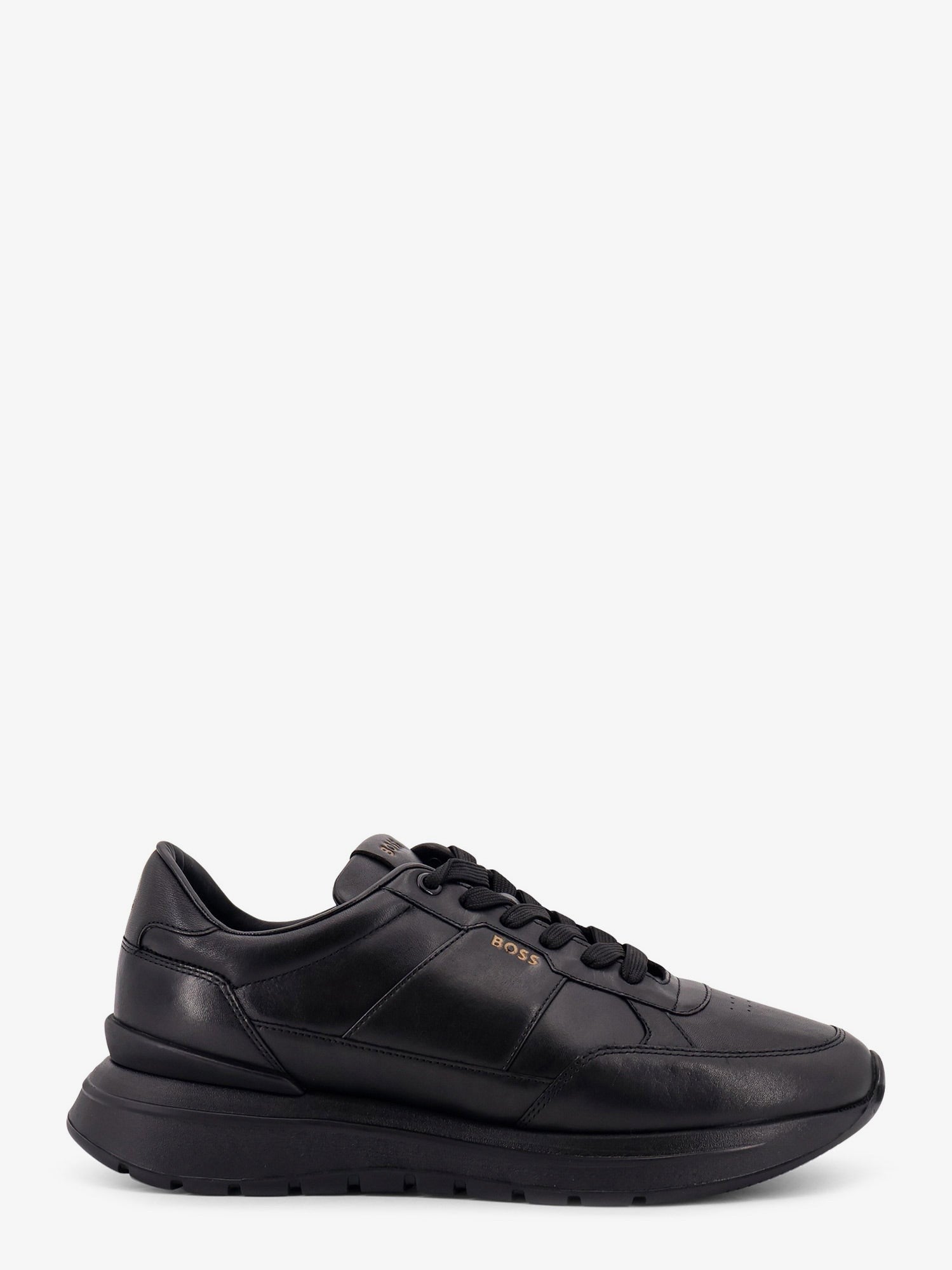 Boss Leder-Low-Top-Sneaker