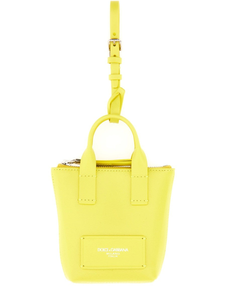 Dolce & Gabbana LEDER "MINIBAG" ANHÄNGER