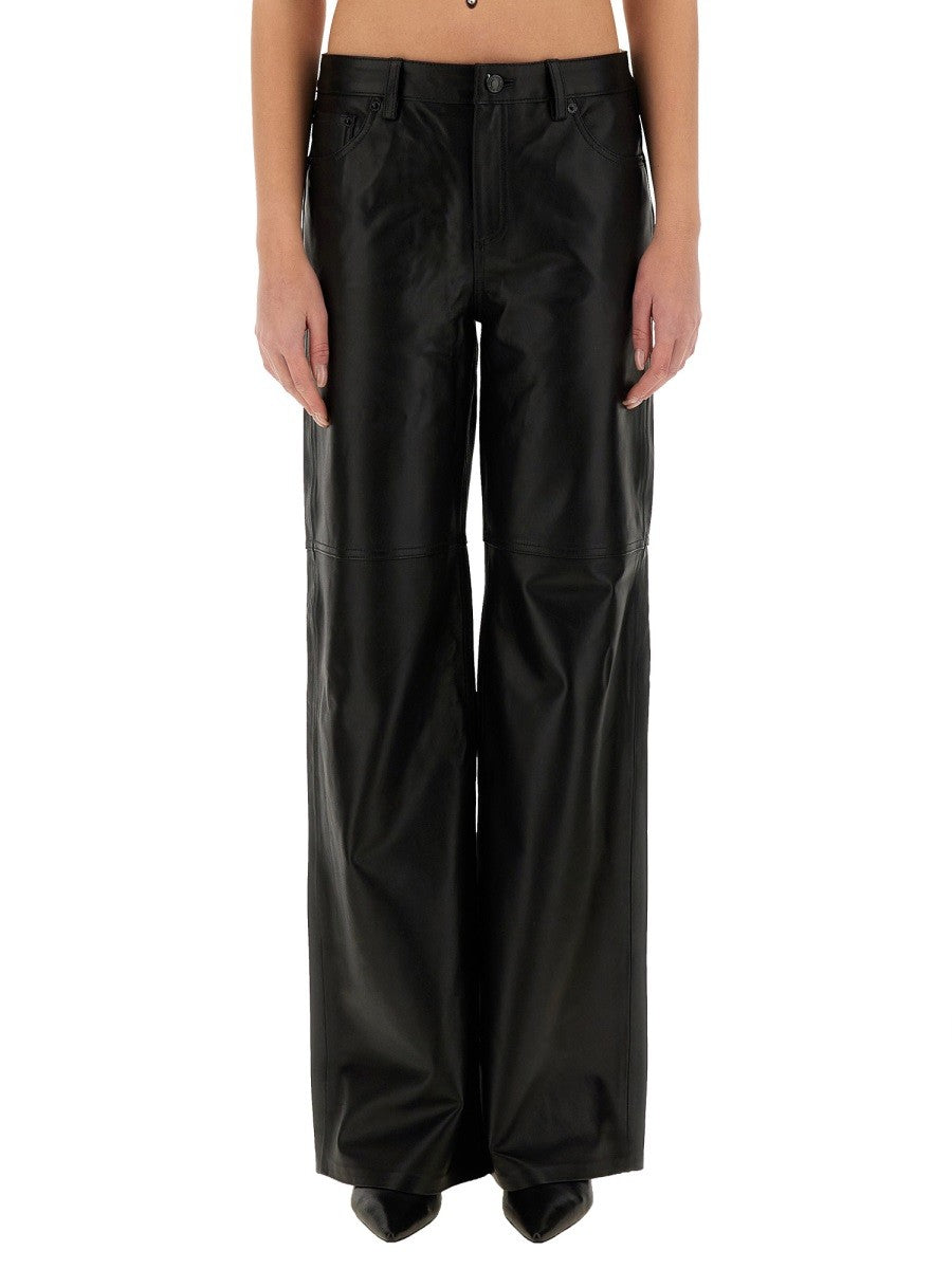 Michael By Michael Kors LEATHER PANTS