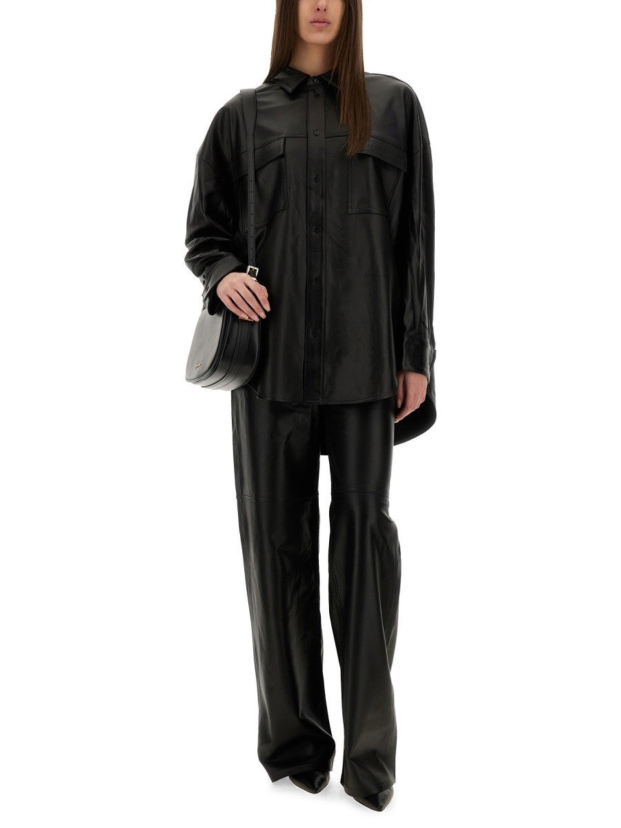 Michael By Michael Kors LEATHER PANTS