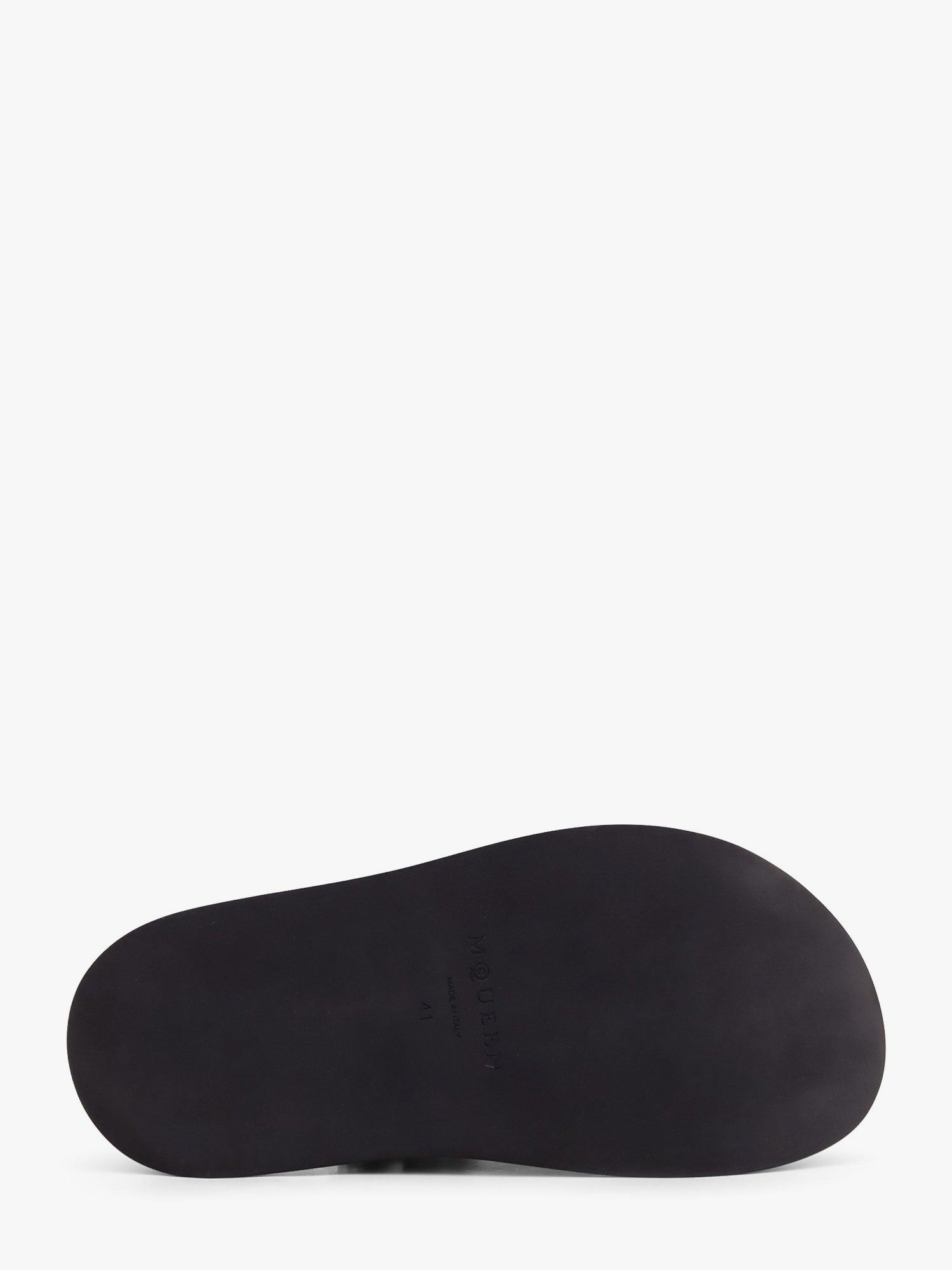 Alexander Mcqueen Leather sandals with fringe