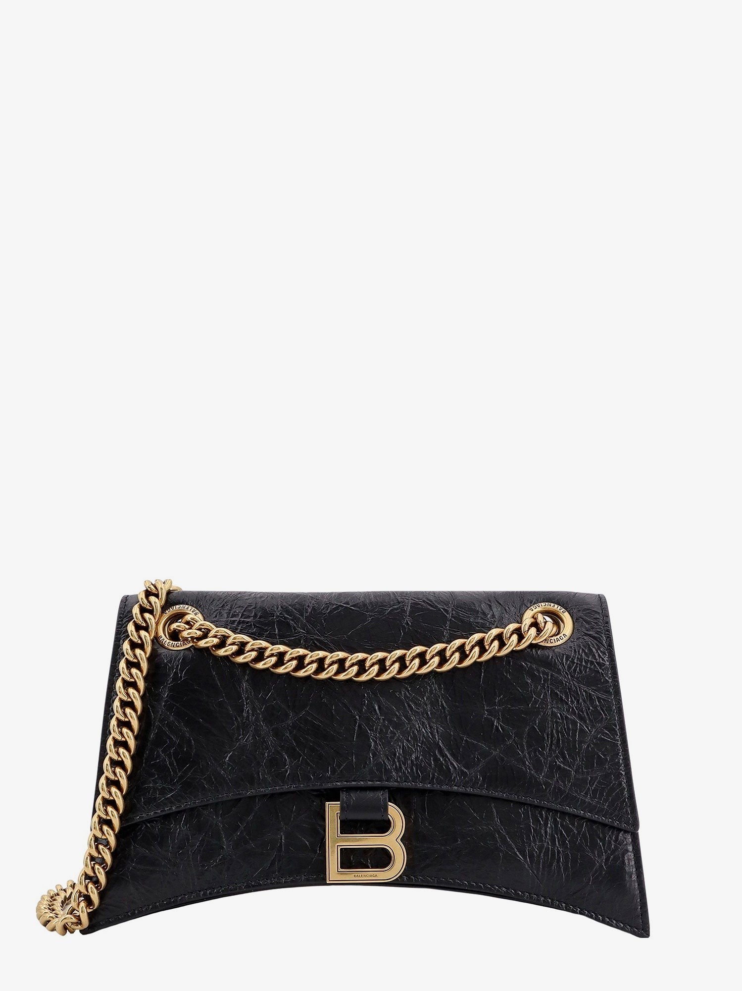 Balenciaga Skinnskulderveske med frontmonogram
