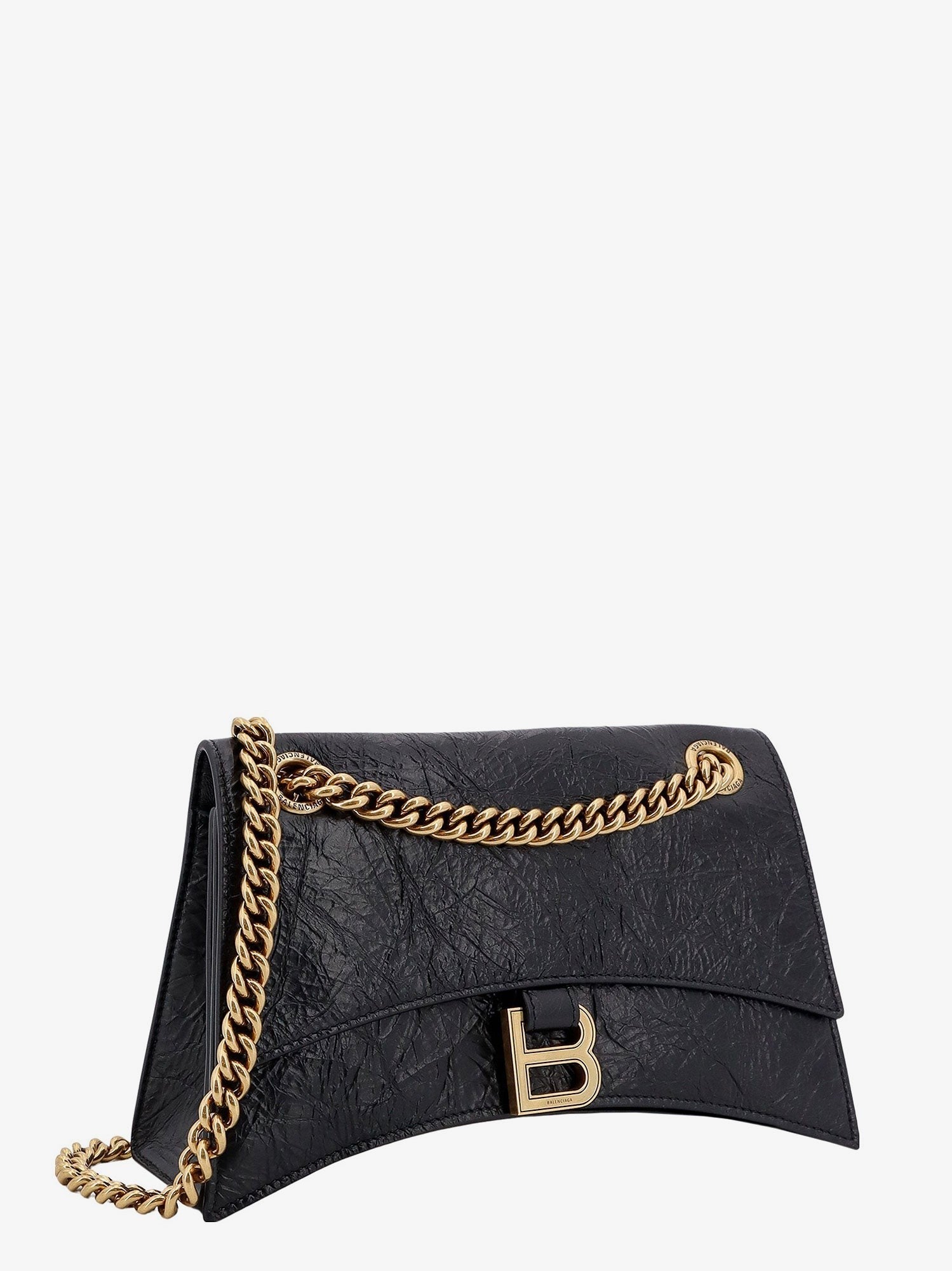 Balenciaga Skinnskulderveske med frontmonogram