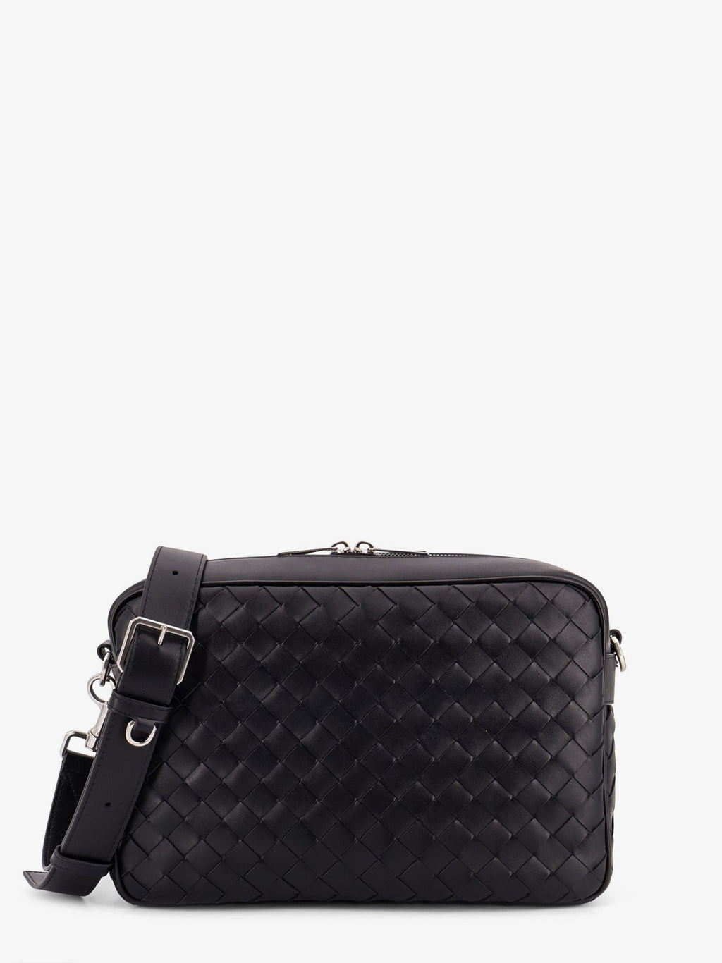 Bottega Veneta Skulderveske i skinn med Intrecciato-motiv