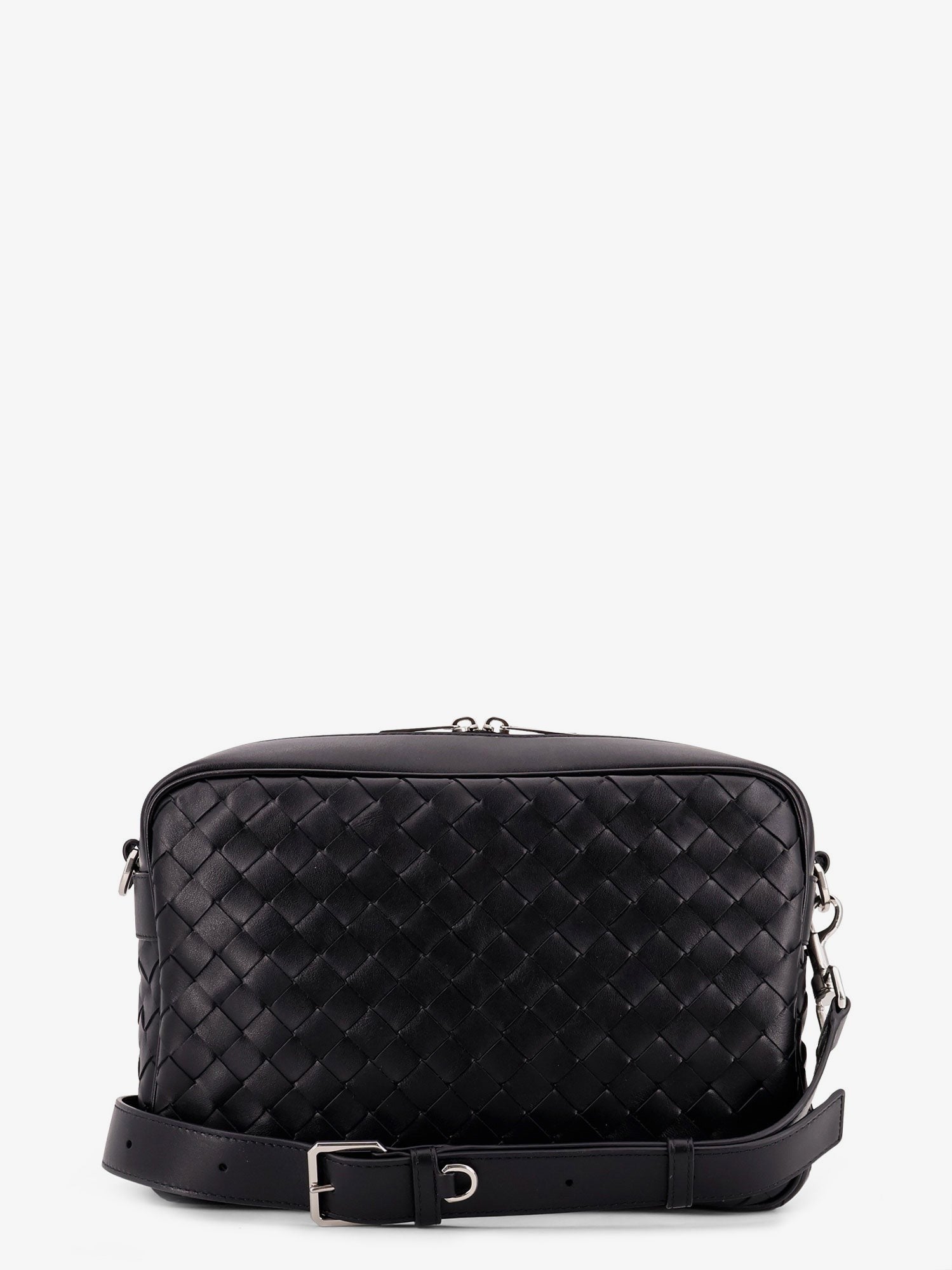 Bottega Veneta Skulderveske i skinn med Intrecciato-motiv