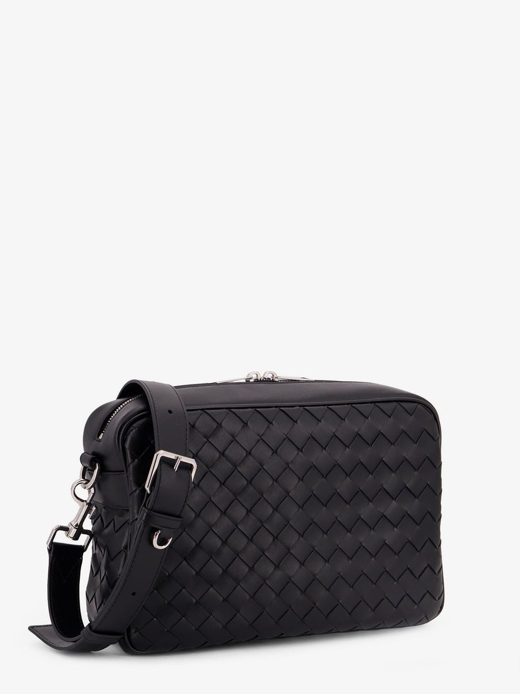 Bottega Veneta Skulderveske i skinn med Intrecciato-motiv