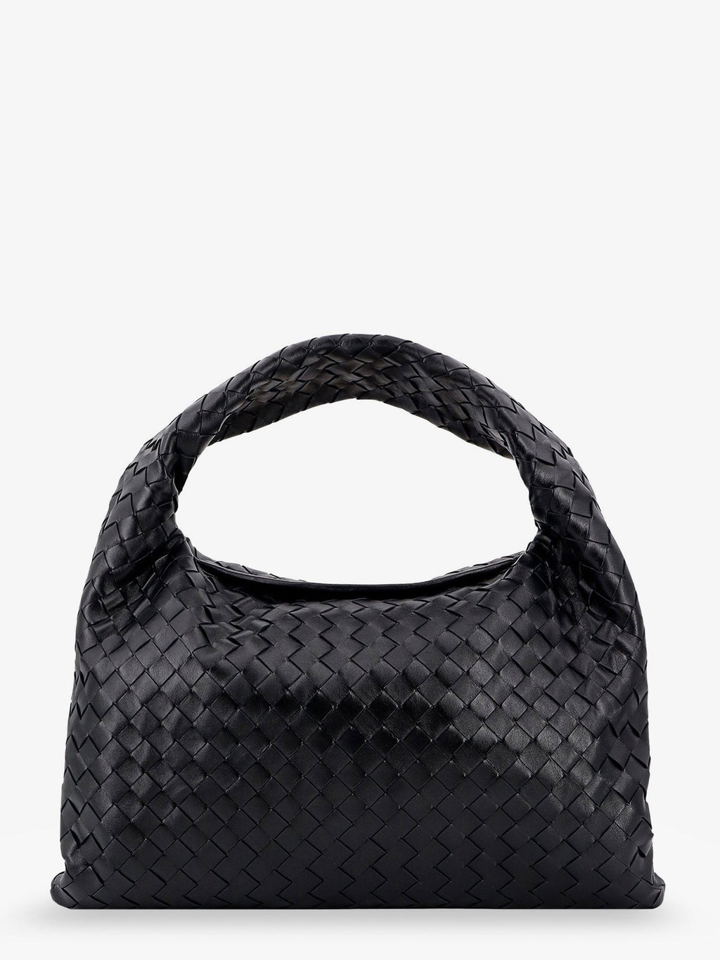 Bottega Veneta Hop Leder-Schultertasche mit Intrecciato-Motiv
