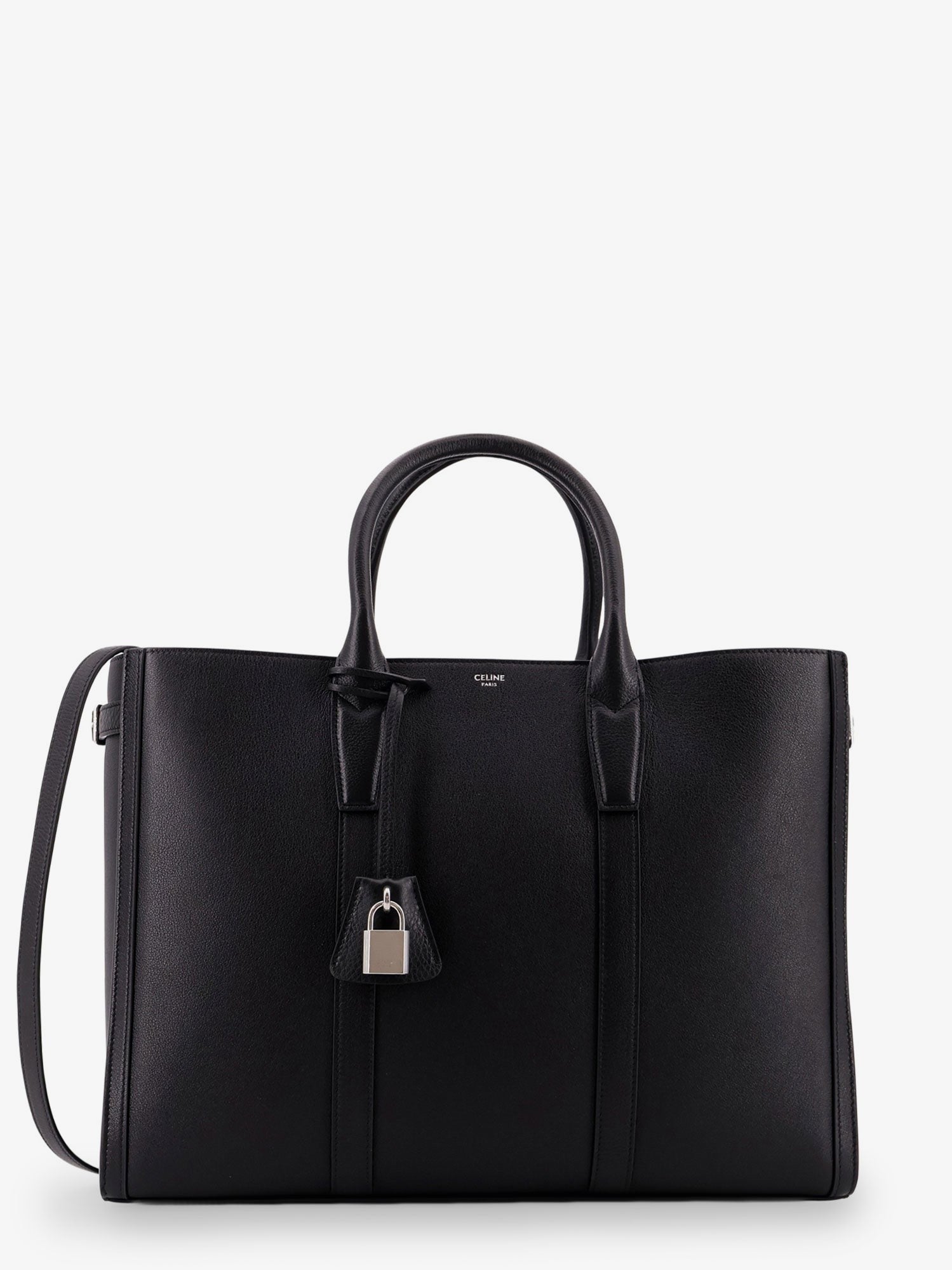 Celine Leather shoulder bag