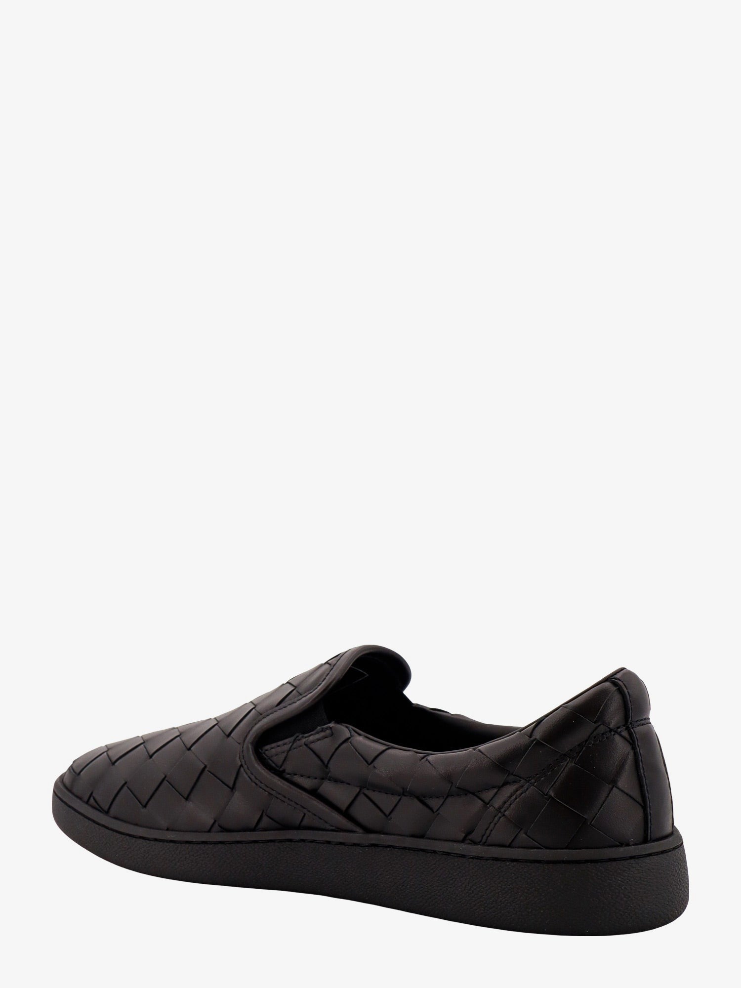 Bottega Veneta Slip-on-sneakers i skinn med intrecciato-motiv