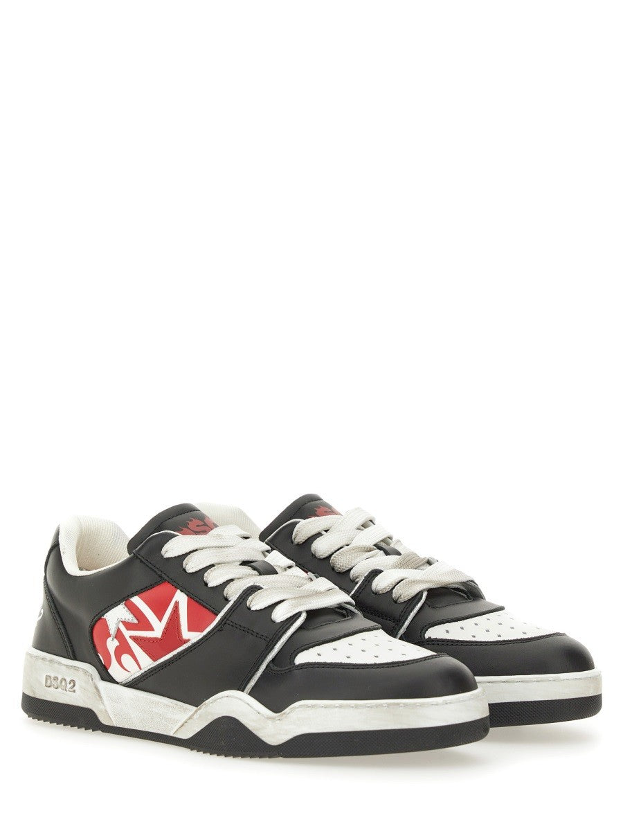 Dsquared2 ΔΕΡΜΑΤΙΝΟ SNEAKER