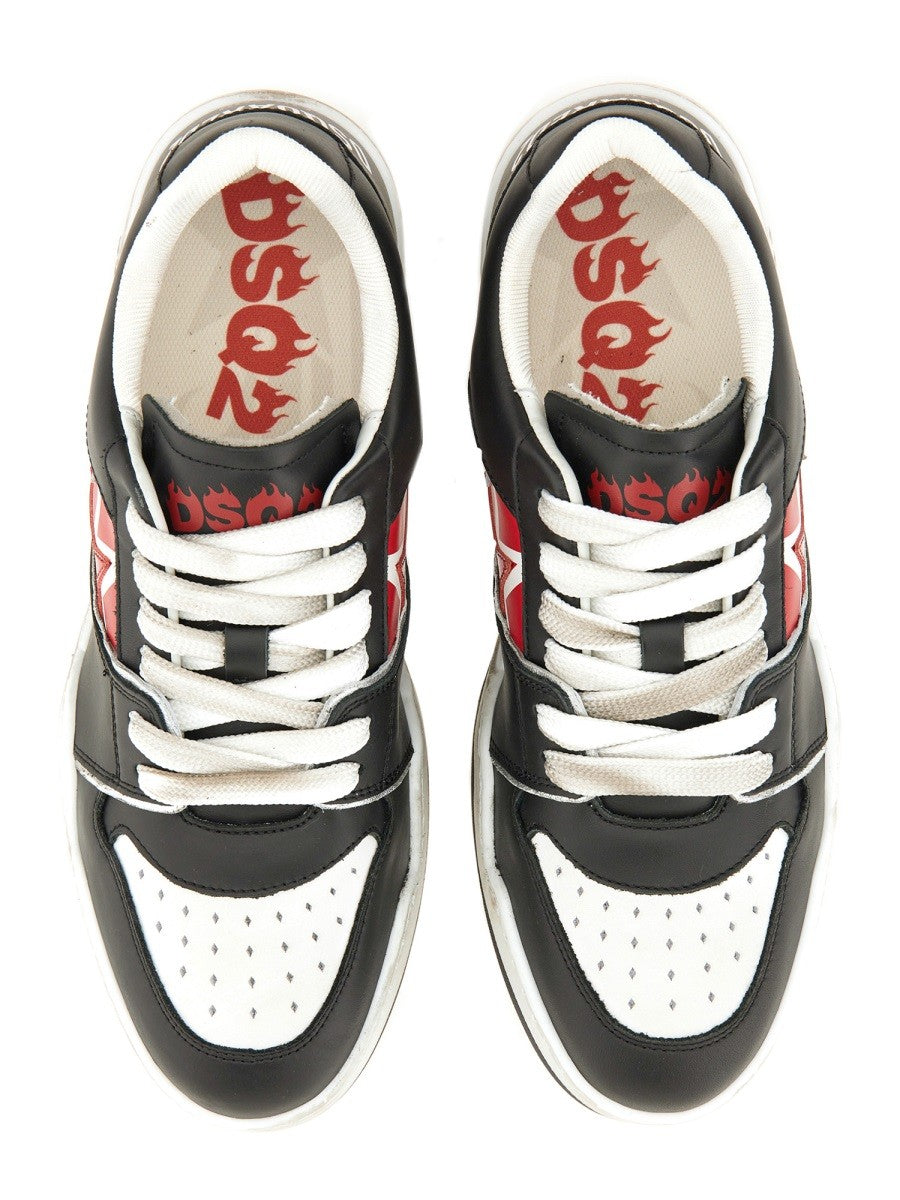 Dsquared2 ΔΕΡΜΑΤΙΝΟ SNEAKER