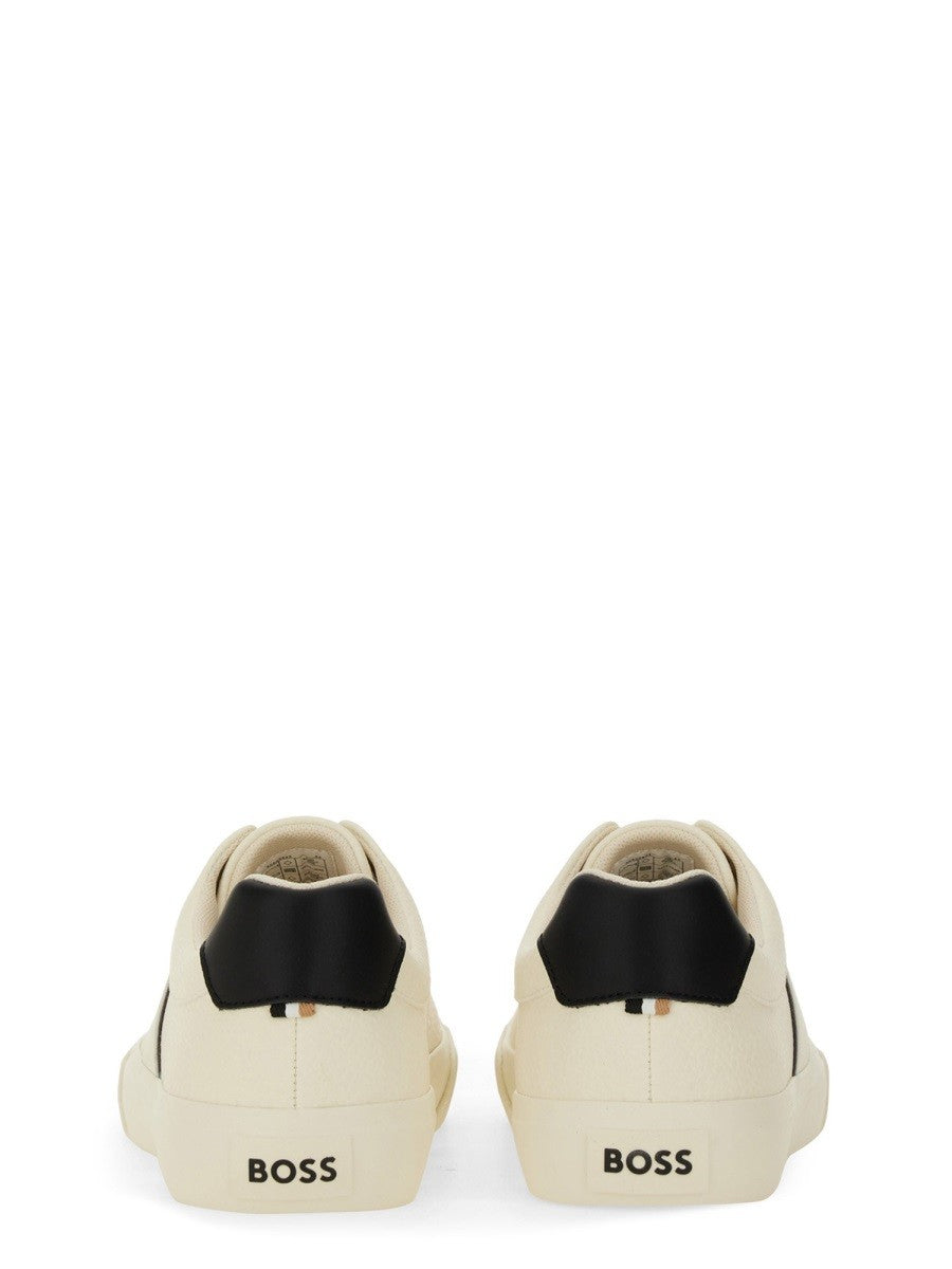 Boss LÆDERSNEAKER