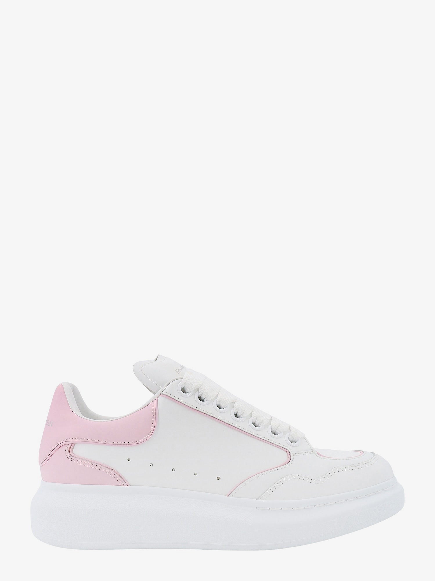 Alexander Mcqueen Bőr sneaker logóval