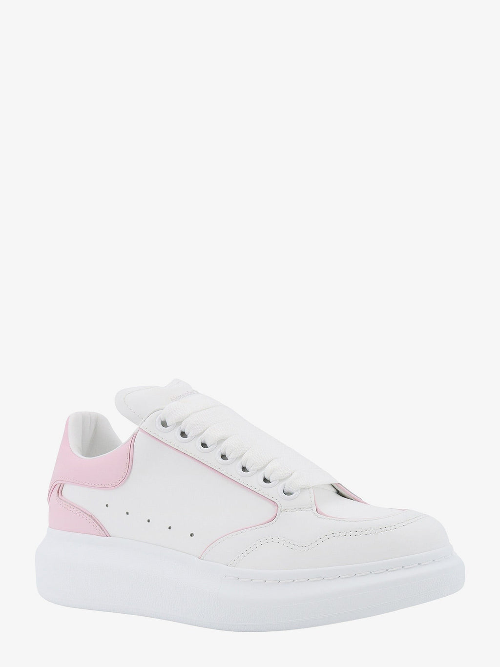 Alexander Mcqueen Bőr sneaker logóval
