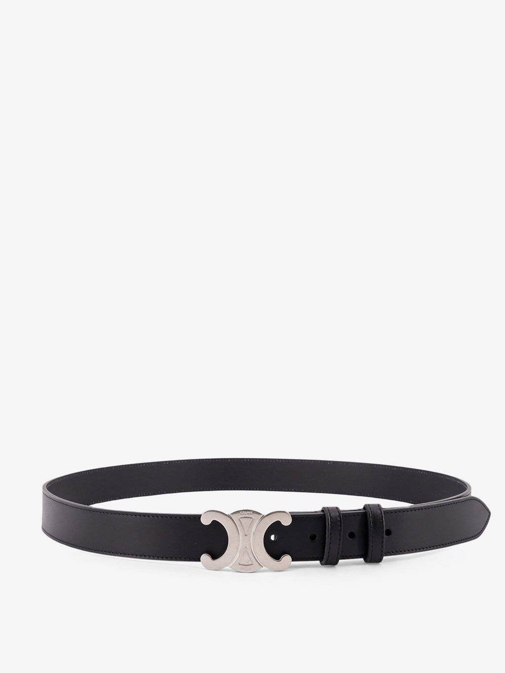 Celine Leather Triomphe belt