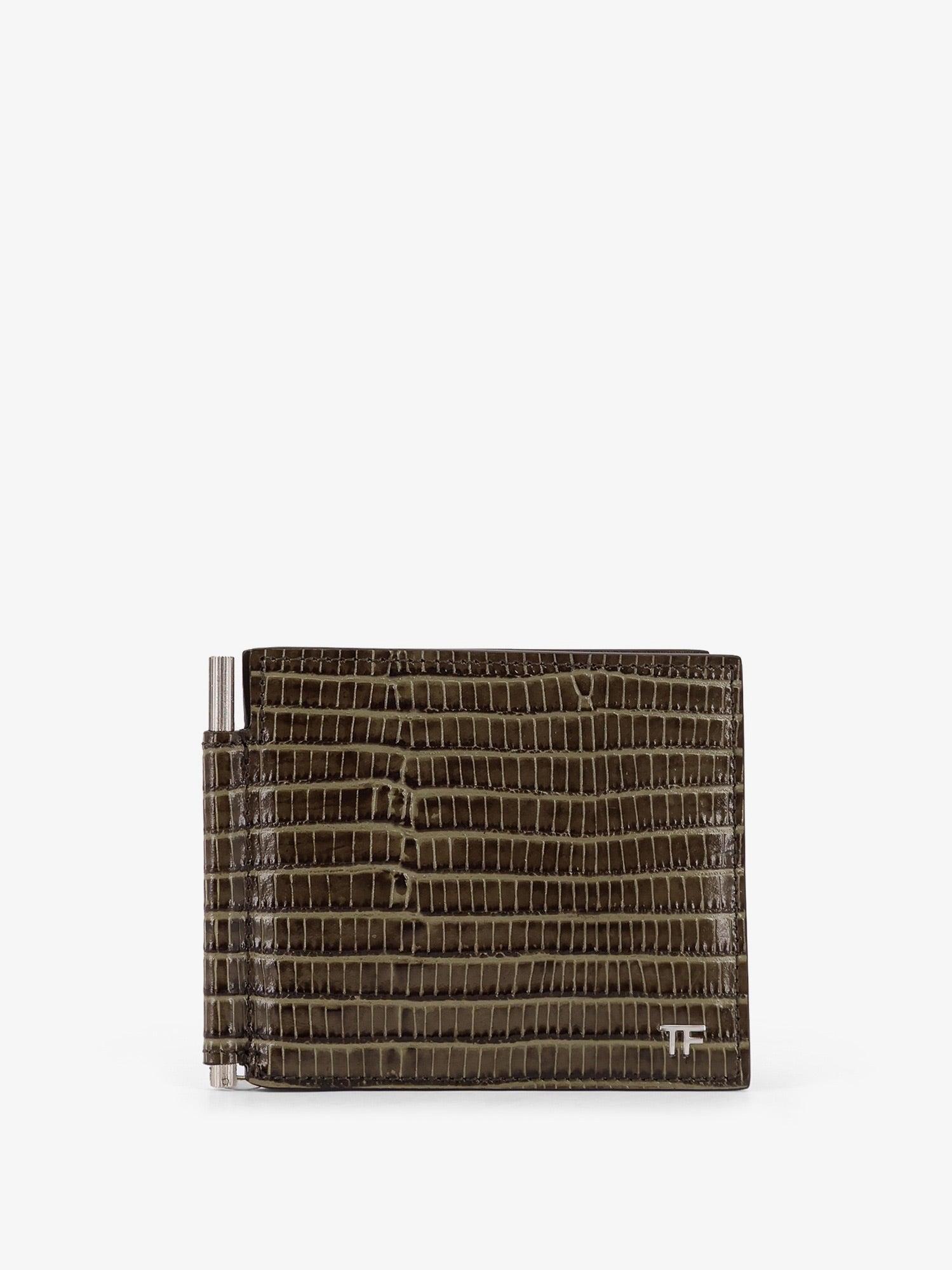 Tom Ford Leather wallet with croco effect